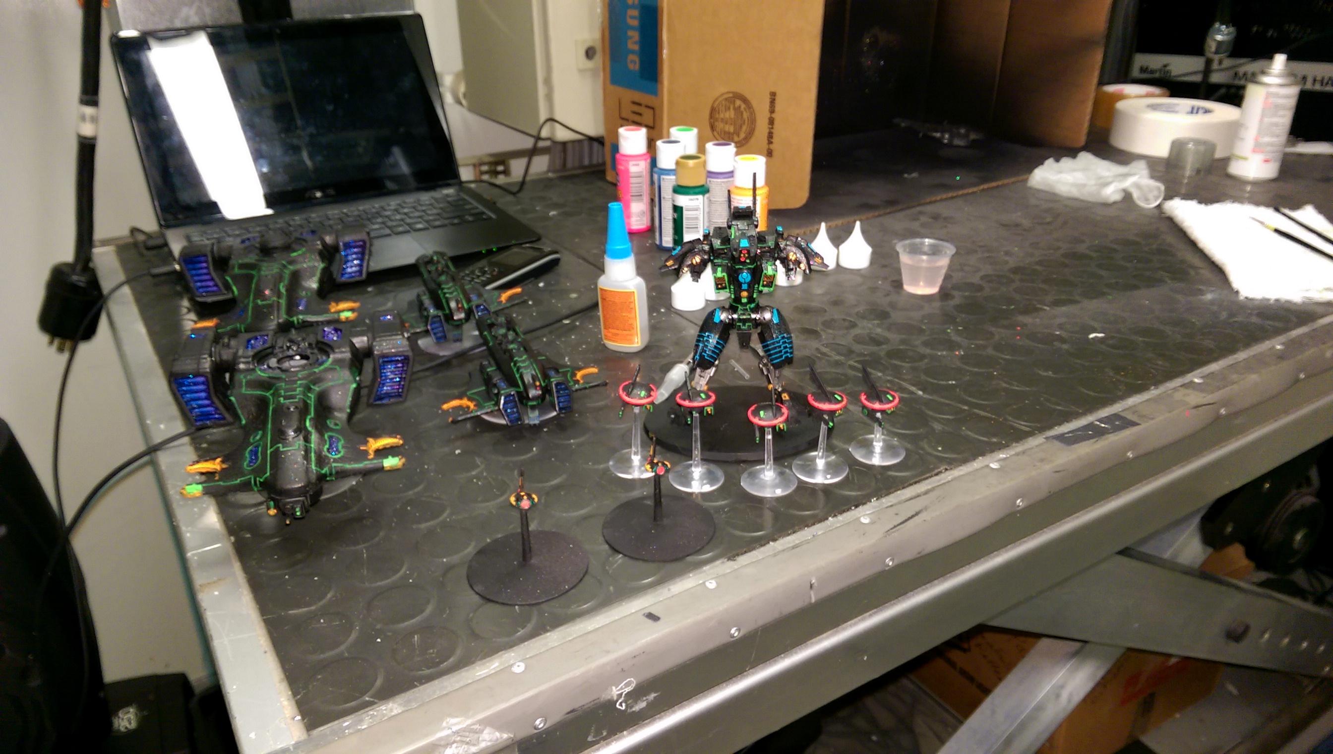 Army, Forge World, Tau, Work In Progress