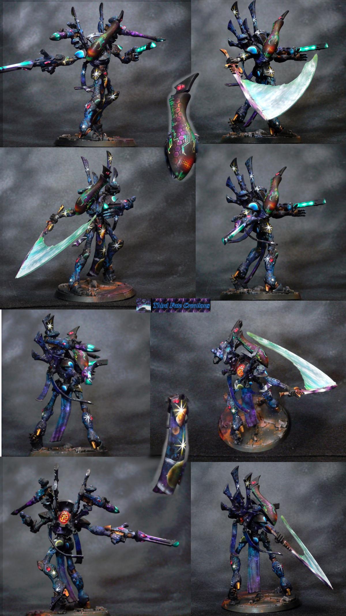 Airbrush, Eldar, Warhammer 40,000, Warhammer Fantasy, Wraith