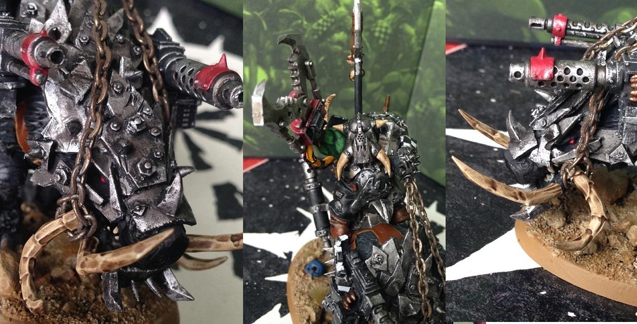 Close up of da boar n boss