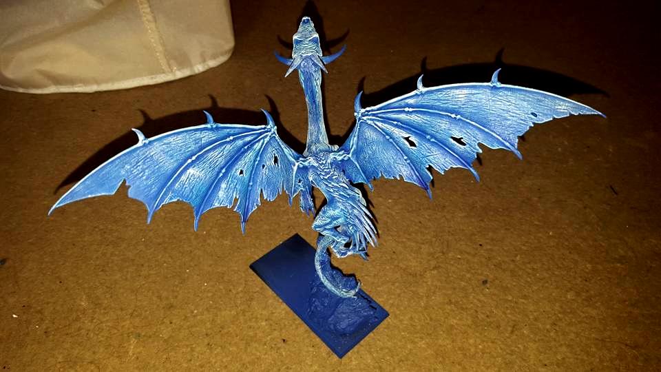 dark elf dragon from above