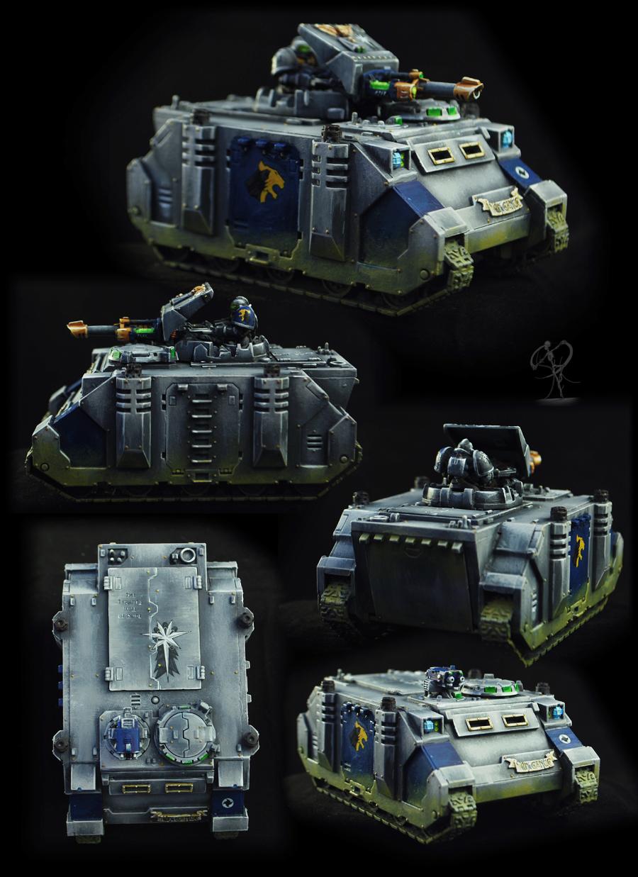 Astral Claws, Badab, Non-Metallic Metal, Razorback, Rhino, Science-fiction, Space Marines, Tank, Warhammer 40,000