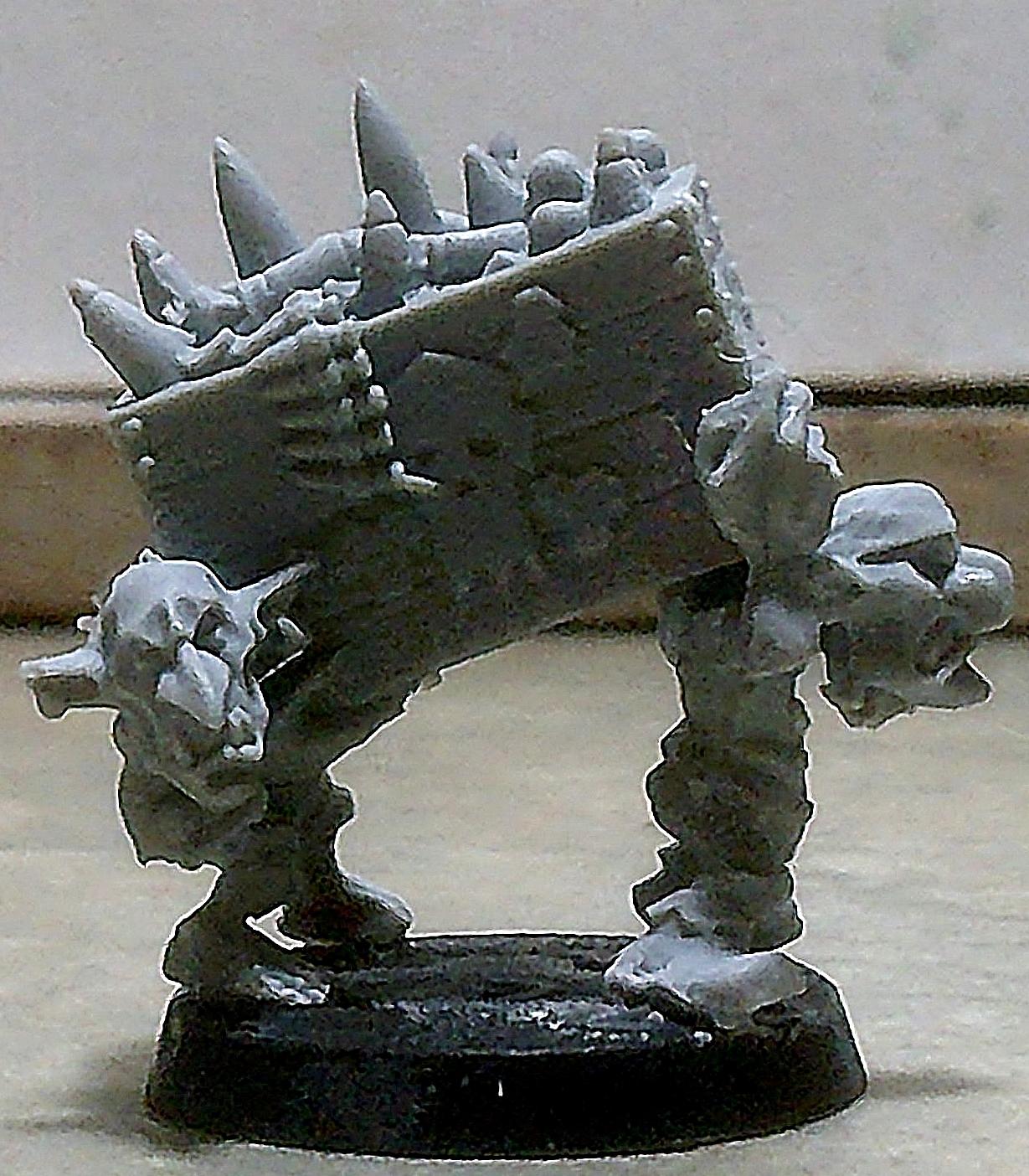 25mm Base, Ammo Runt, Badrukk, Finecast, Flash Gitz, Kaptinbadrukk