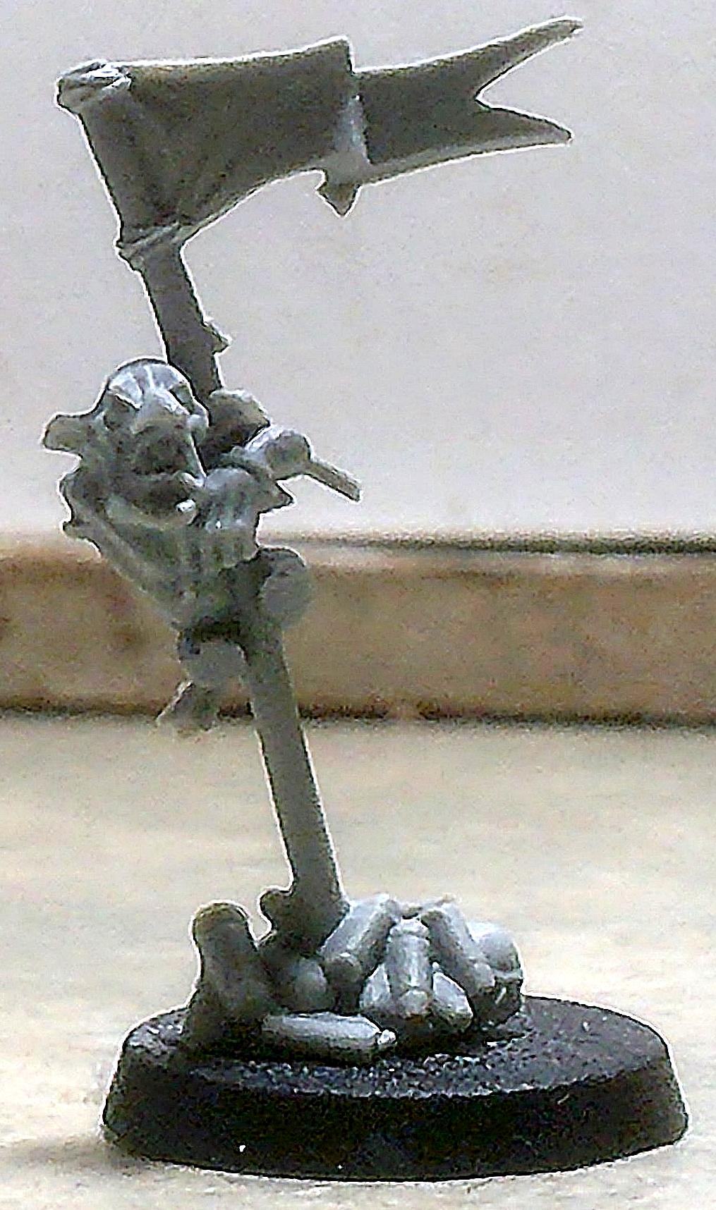 25mm Base, Ammo Runt, Badrukk, Finecast, Flag, Flash Gitz, Kaptinbadrukk