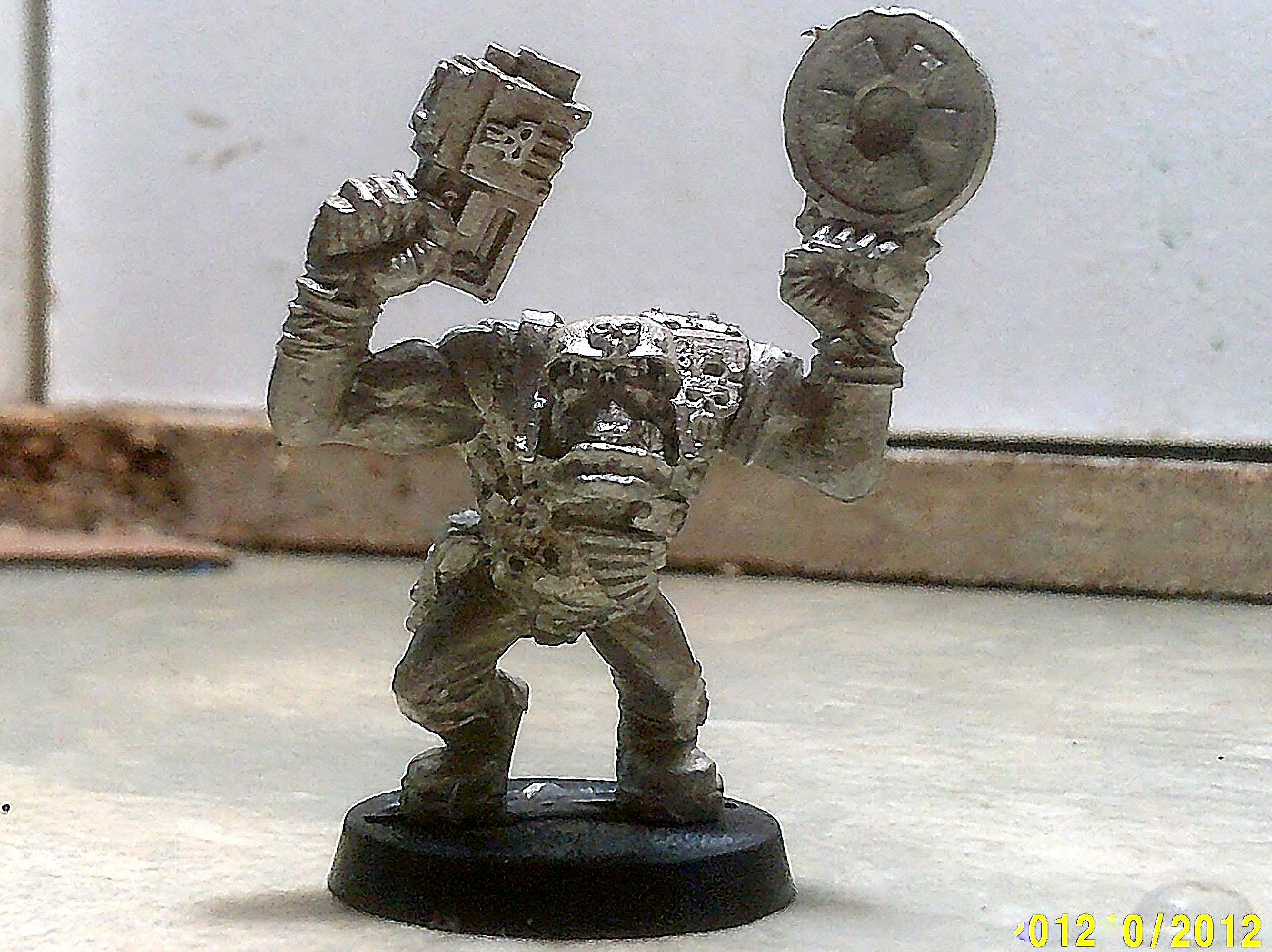 25mm Slotta Base, Magna-bomb, Metal Model, Old Tankbusta