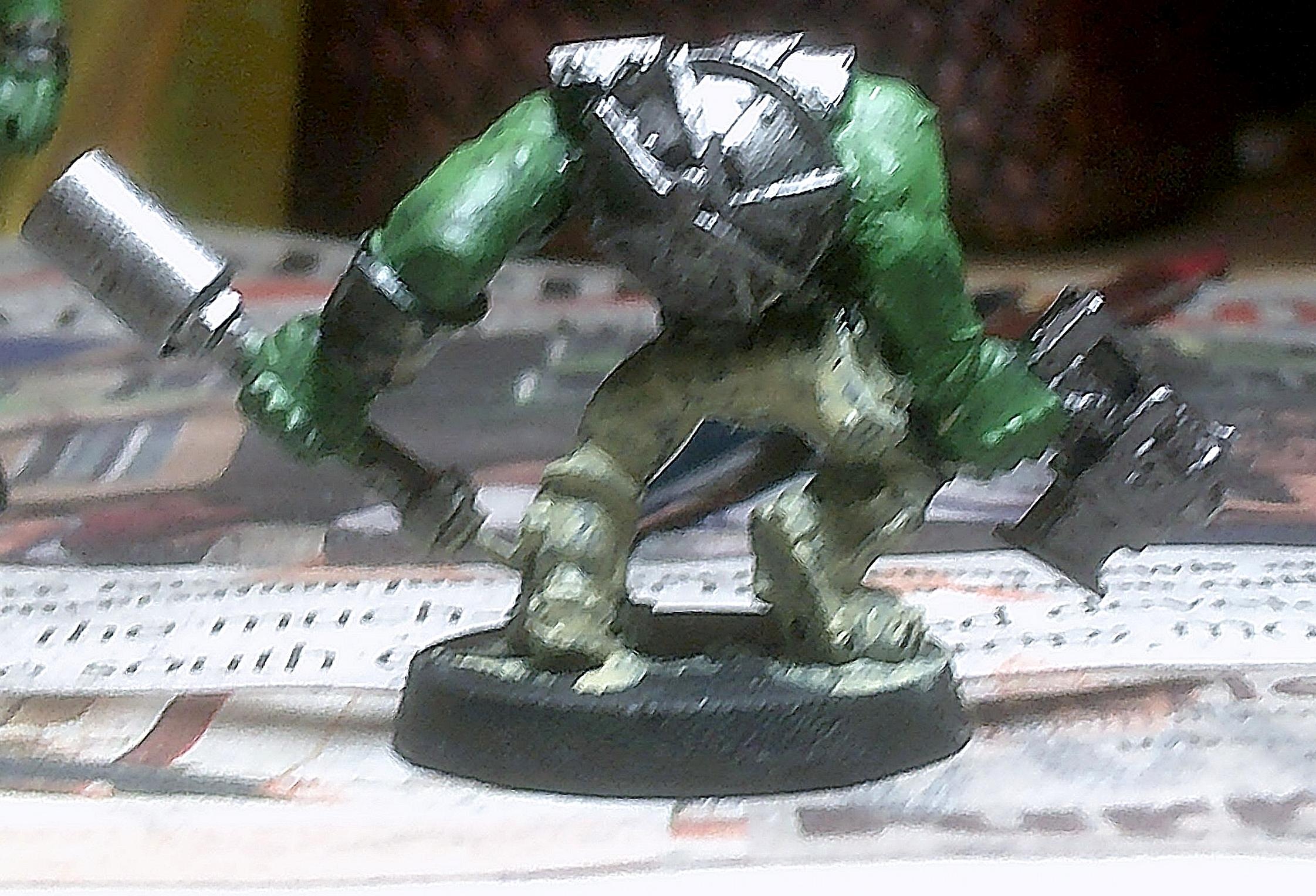 Old Tankbusta, Finished stikkbomb tankbusta back