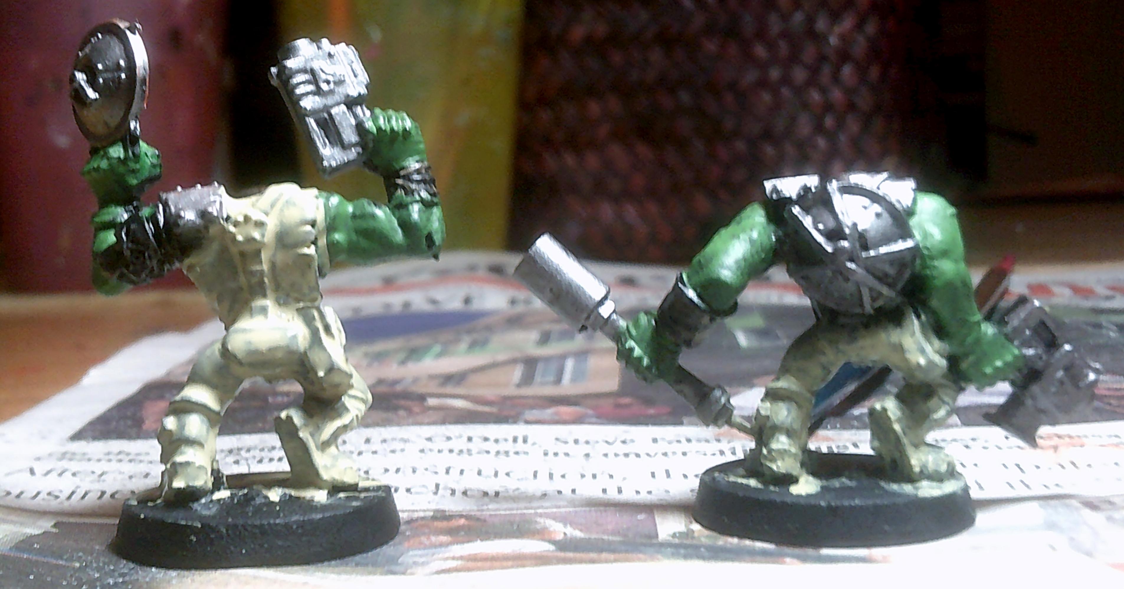 Old Tankbustas, Both finished tankbustas back view