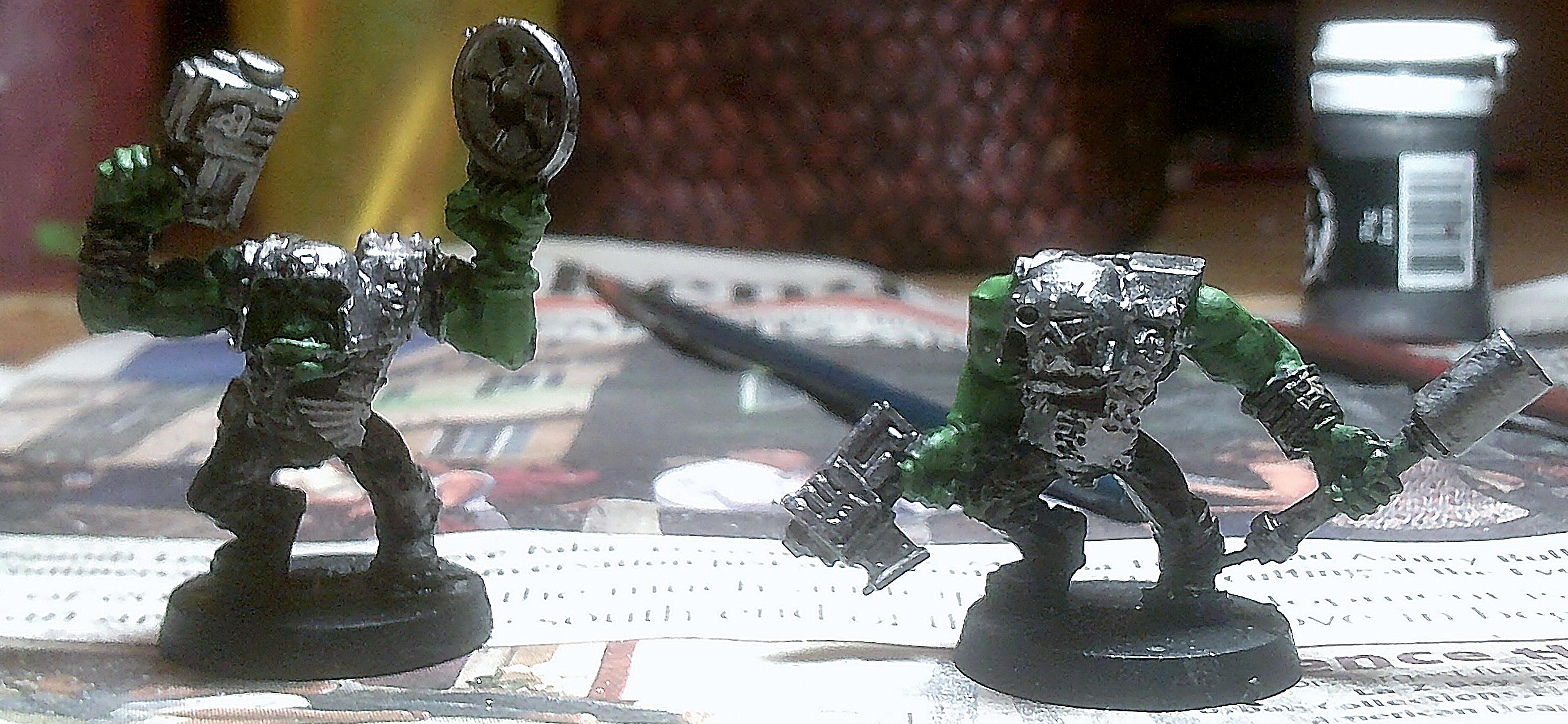 Old Tankbustas, partially finished tankbustas front view