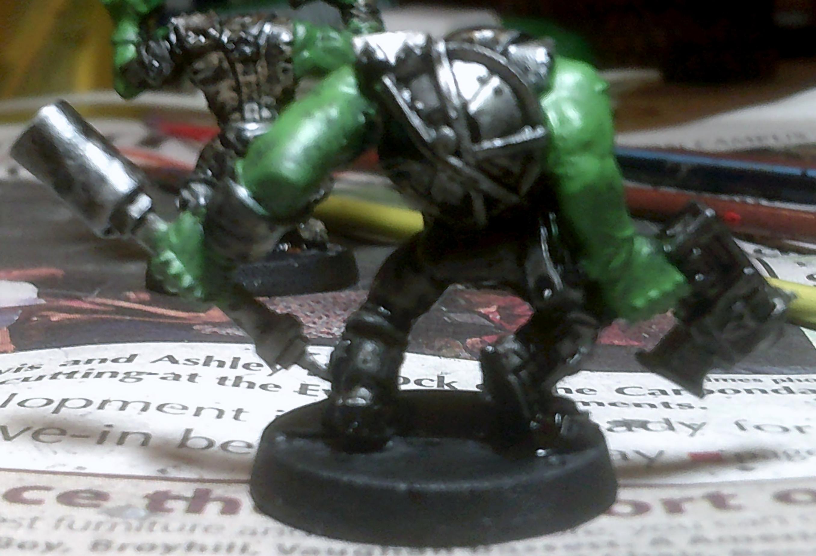 Old Tankbustas, partially finished stikkbomb tankbusta back