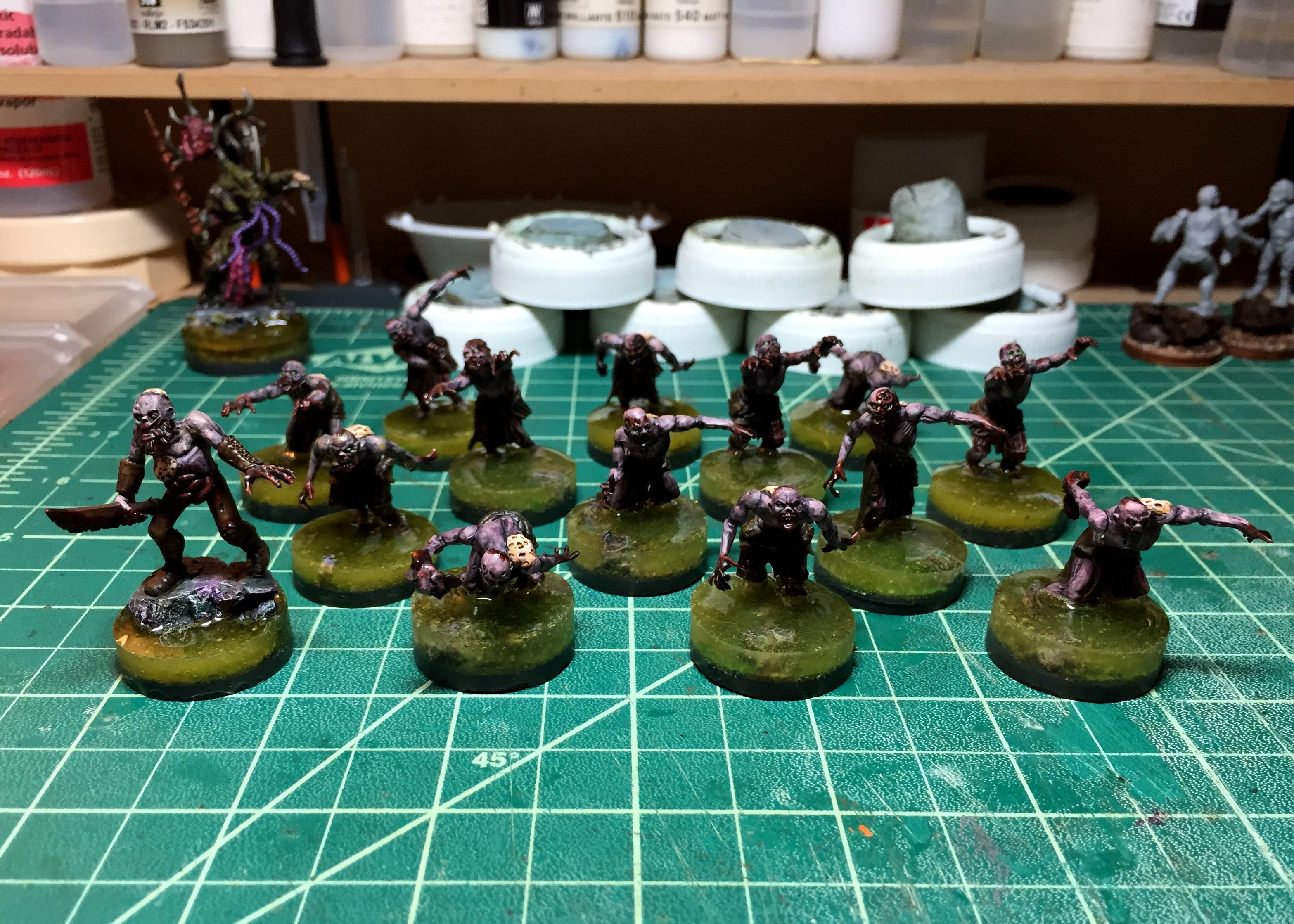 Daemons, Herald, Nurgle, Plague, Zombie