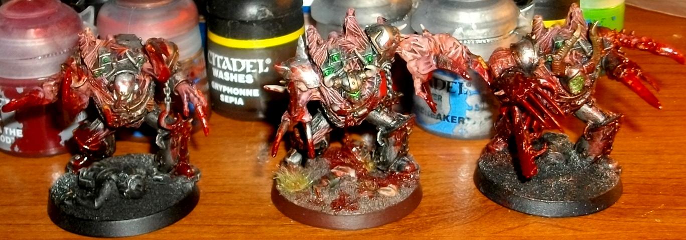 Chaos Space Marines, Conversion, For Sale, Iron Warriors, Mutilators, Painted