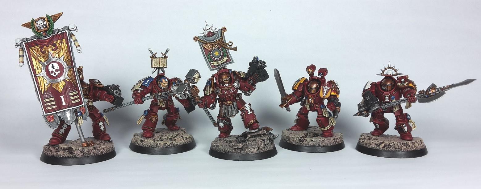 Red Hunters 1st Company Command Squad