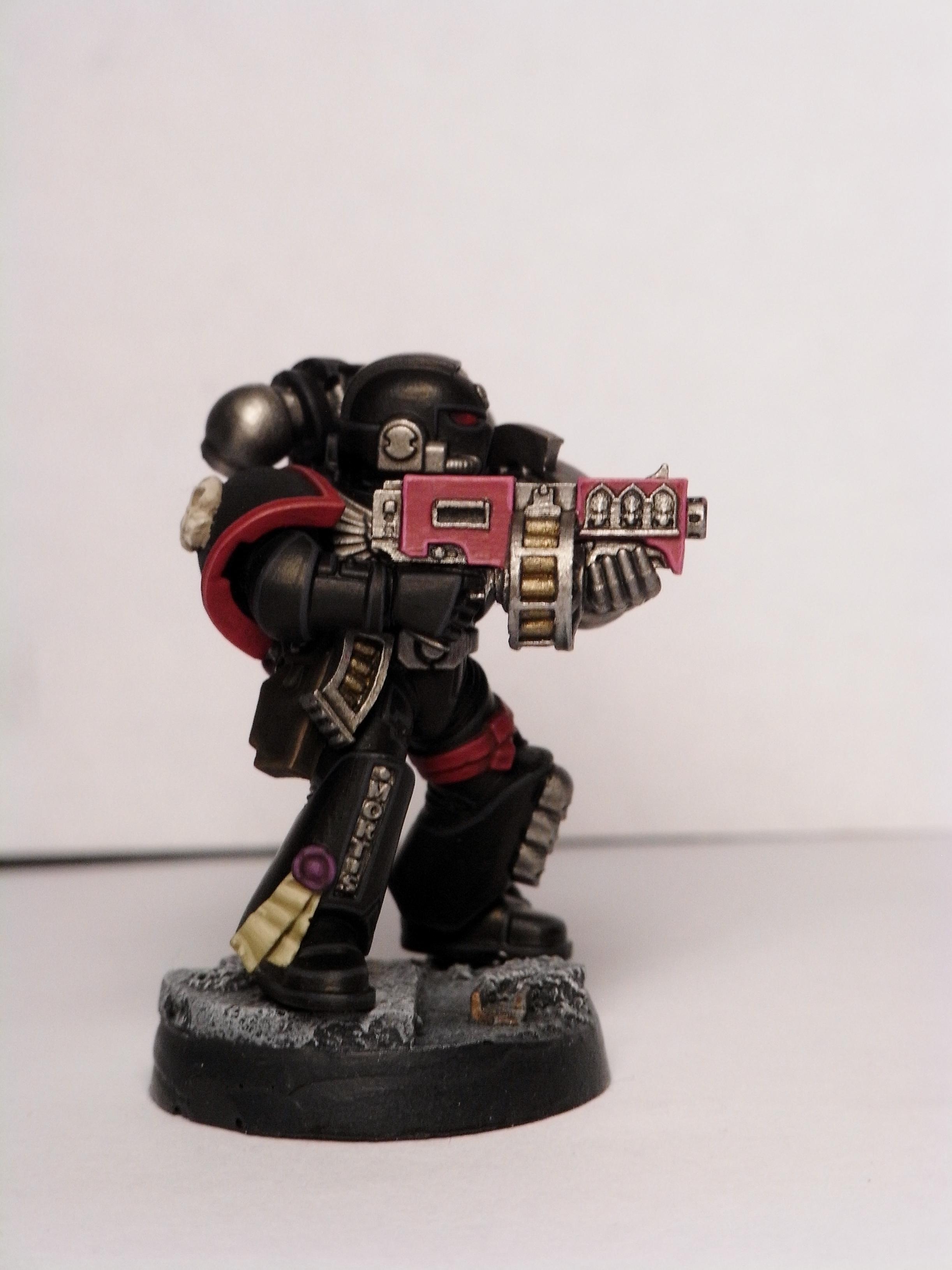 Bolter, Highlighting, Space Marines