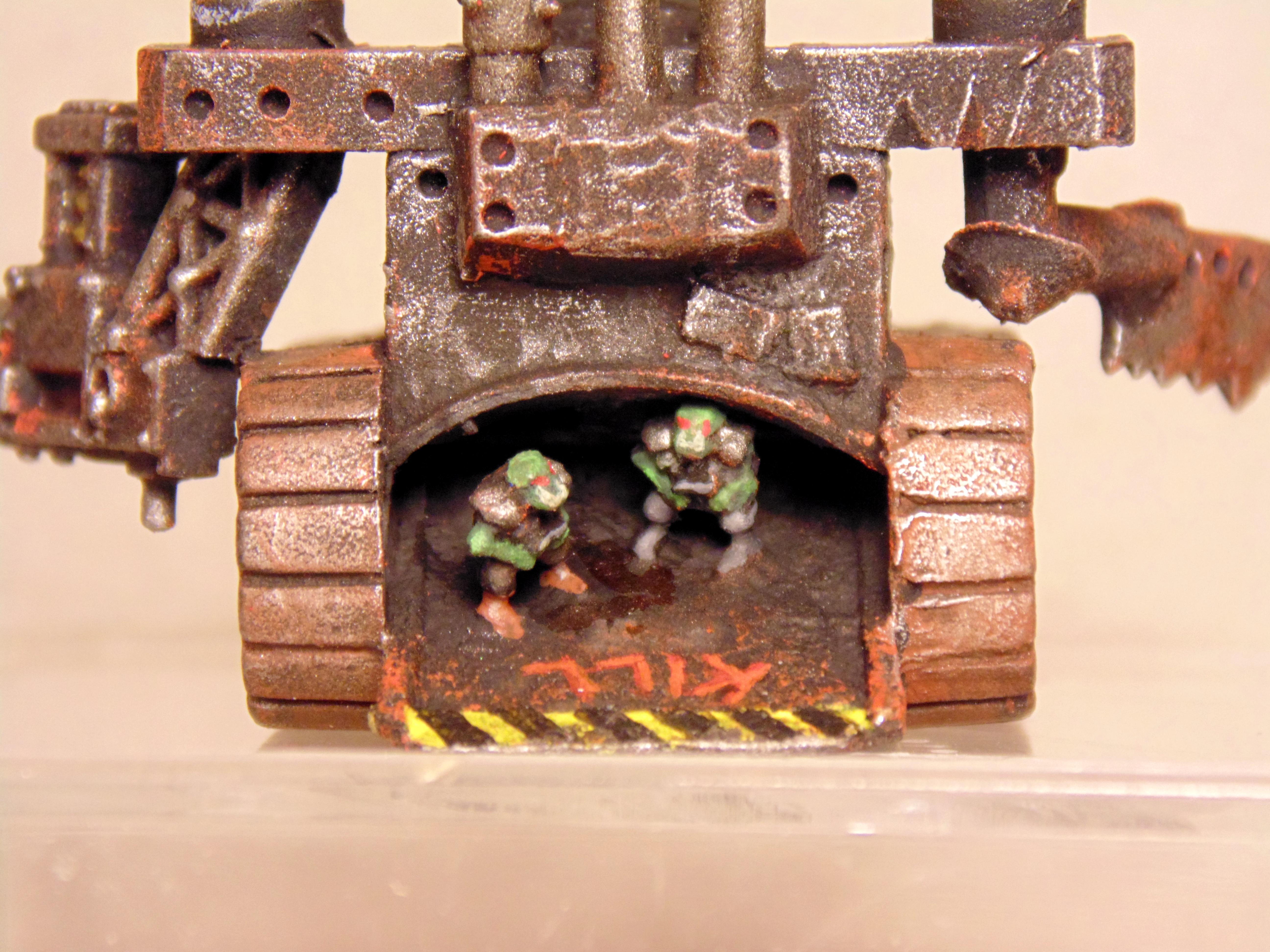 6mm, Army, Comparison, Conversion, Epic, Gargant, Green, Mob, Nob, Oldhammer, Orks, Scratch, Scratch Build, Size, Stampfa, Stompa, Superstompa, Waaagh, Warhammer 40,000