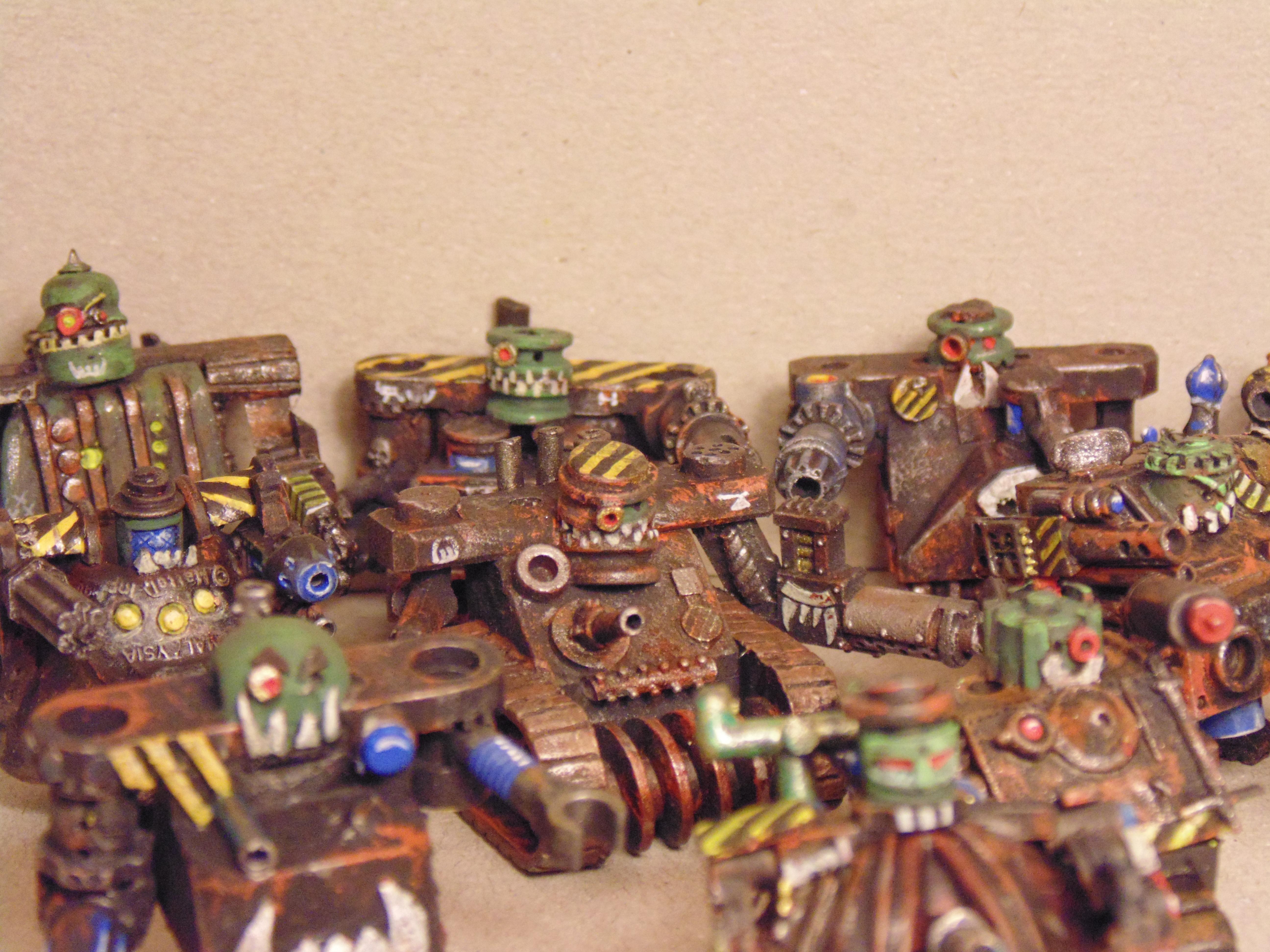 6mm, Army, Comparison, Conversion, Epic, Gargant, Green, Mob, Nob, Oldhammer, Orks, Scratch, Scratch Build, Size, Stampfa, Stompa, Superstompa, Waaagh, Warhammer 40,000