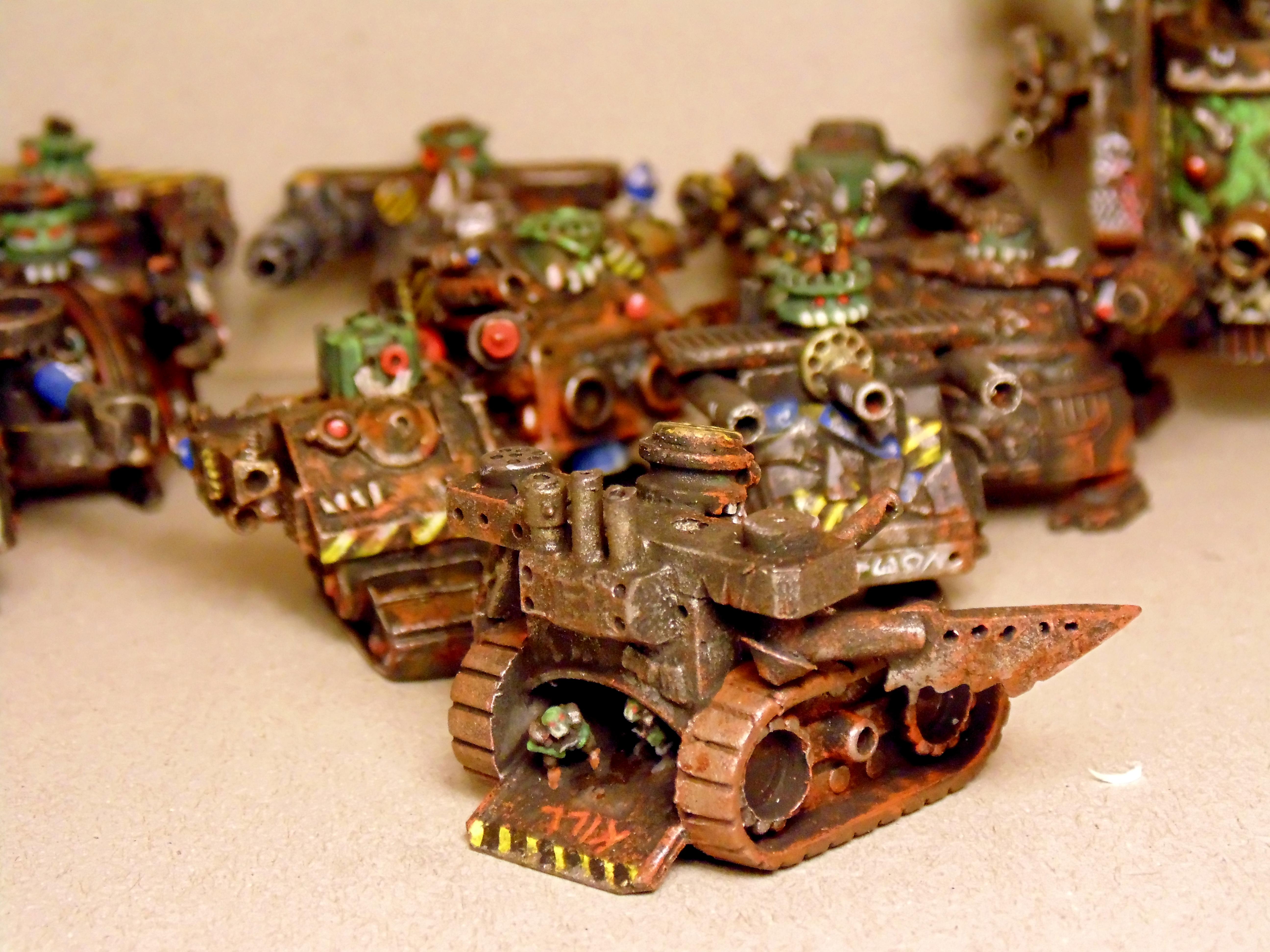 6mm, Army, Comparison, Conversion, Epic, Gargant, Green, Mob, Nob, Oldhammer, Orks, Scratch, Scratch Build, Size, Stampfa, Stompa, Superstompa, Waaagh, Warhammer 40,000