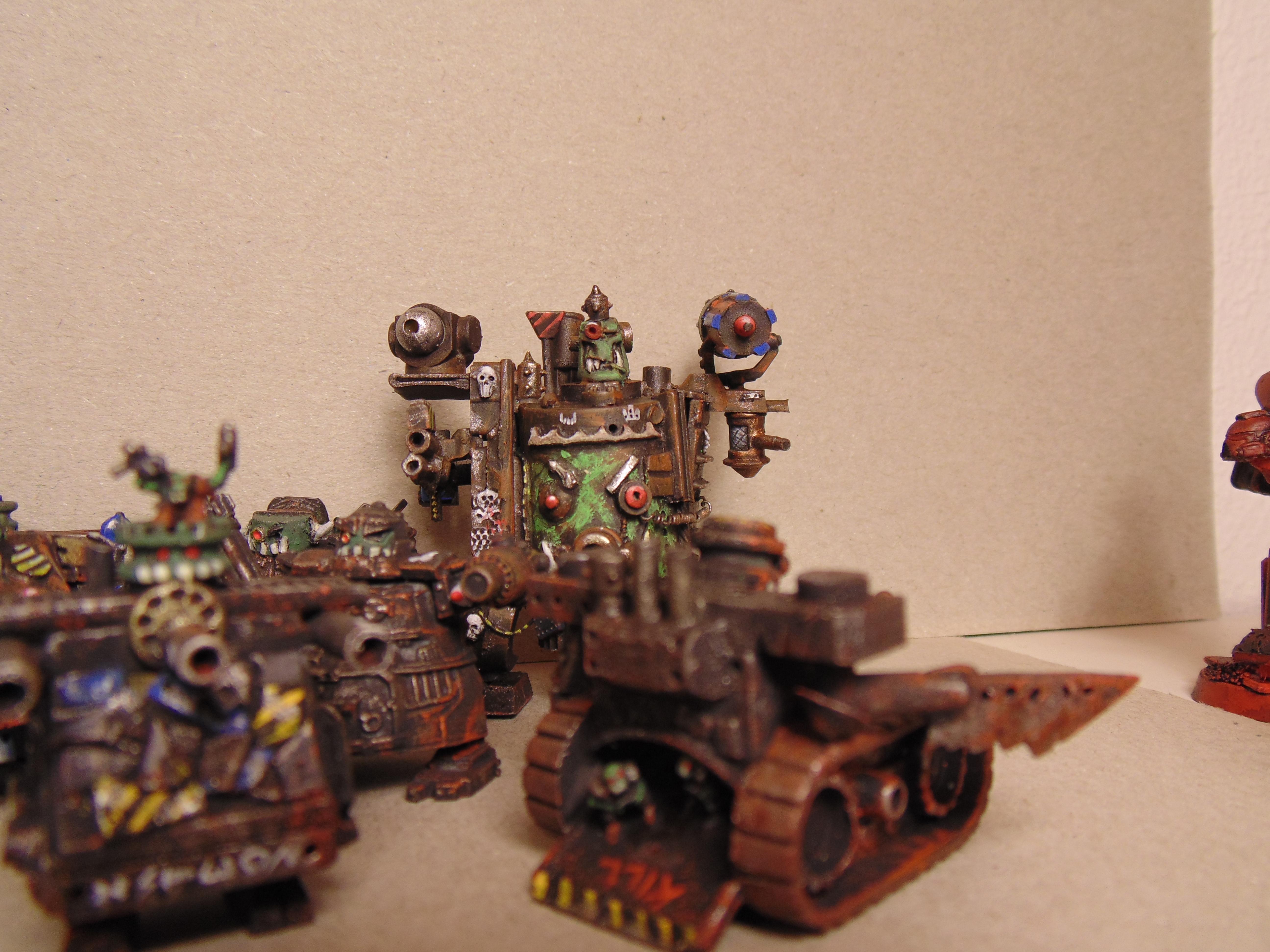 6mm, Army, Comparison, Conversion, Epic, Gargant, Green, Mob, Nob, Oldhammer, Orks, Scratch, Scratch Build, Size, Stampfa, Stompa, Superstompa, Waaagh, Warhammer 40,000