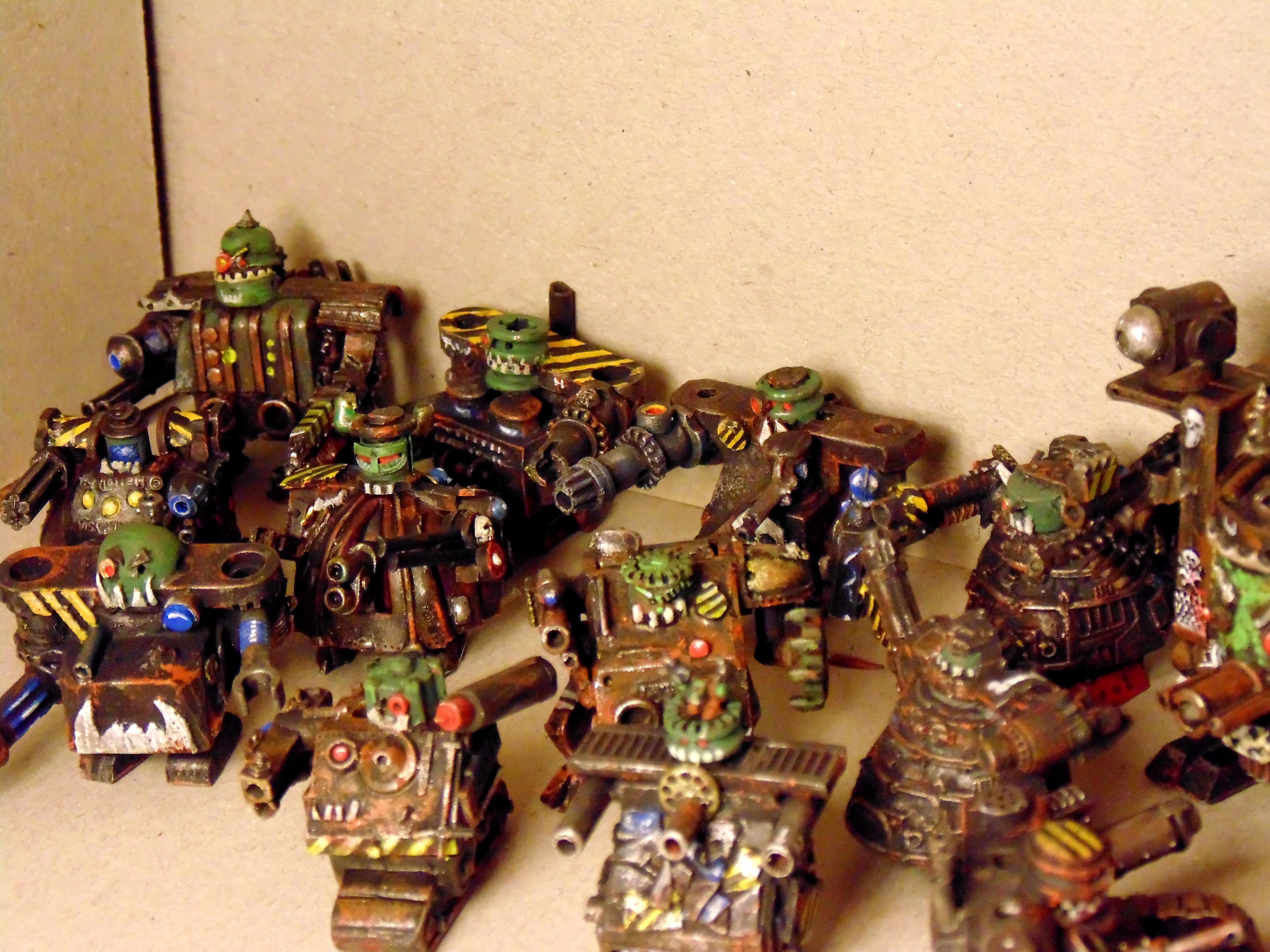 6mm, Army, Comparison, Conversion, Epic, Gargant, Green, Mob, Nob, Oldhammer, Orks, Scratch, Scratch Build, Size, Stampfa, Stompa, Superstompa, Waaagh, Warhammer 40,000