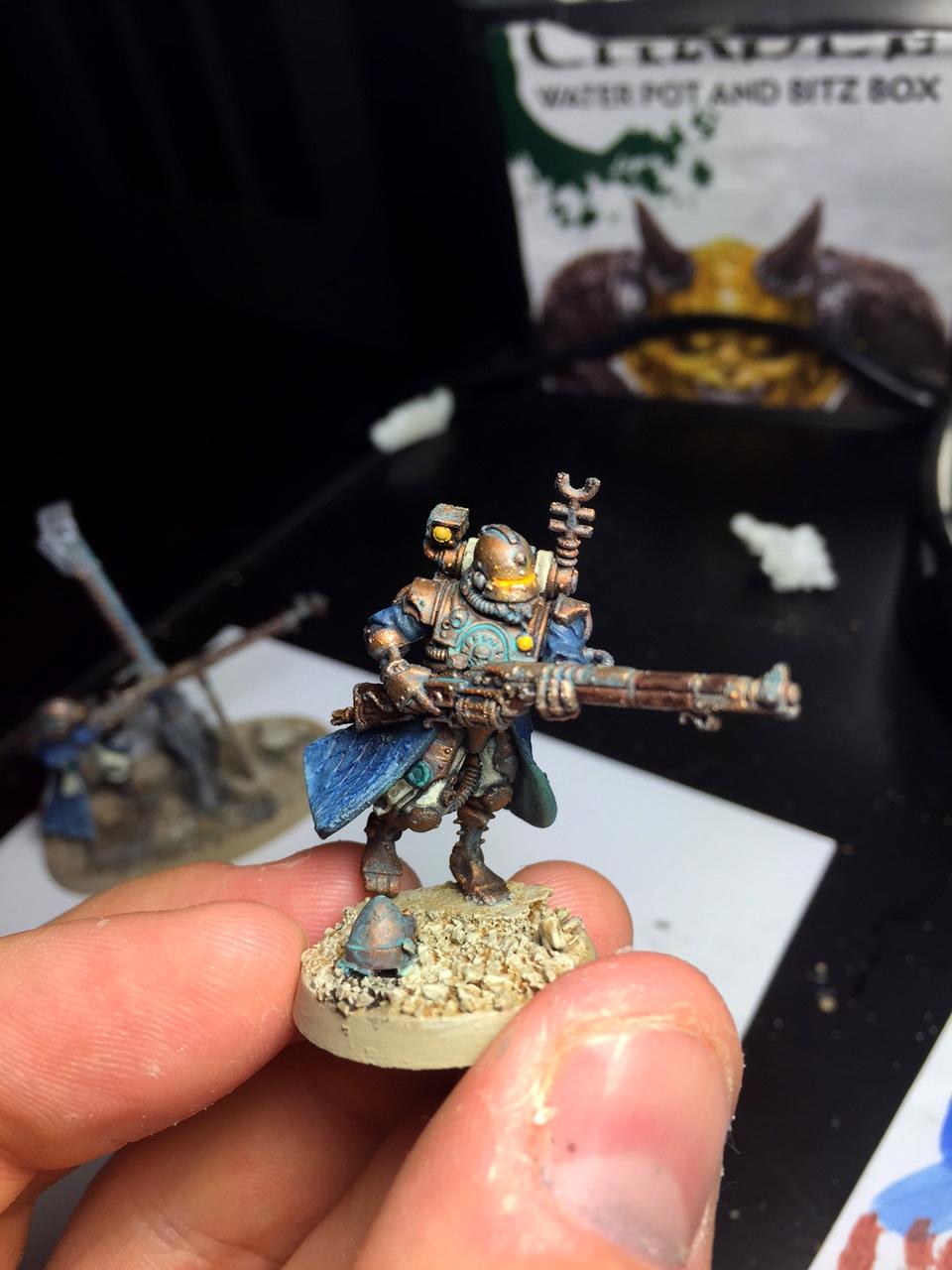 Cult Mechanicus, Skitarii, Underwater, Warhammer 40,000