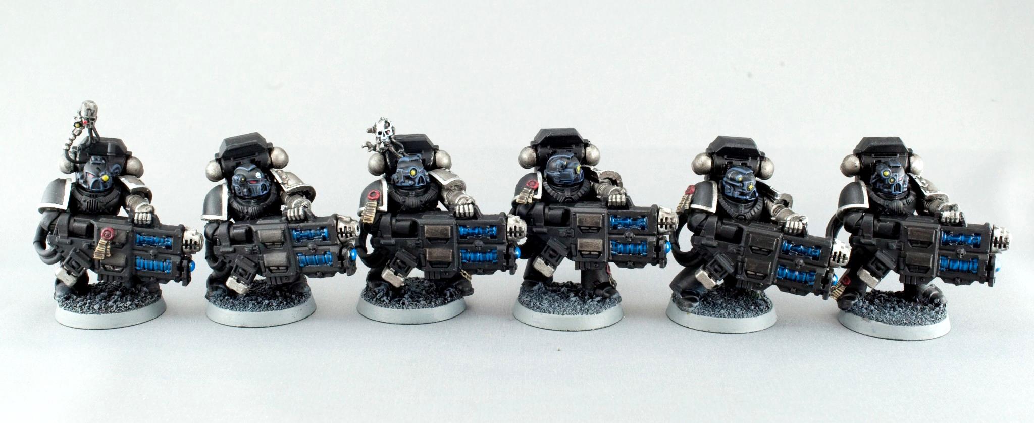 Deathwatch, Deathwatch Blackshields, Deathwatch Kill Team, Grav, Grav Cannon, Grav Cannons, Inquisition, Mechanicus, Ordos Xenos, Servo Skull, Servo Skulls, Techpriest