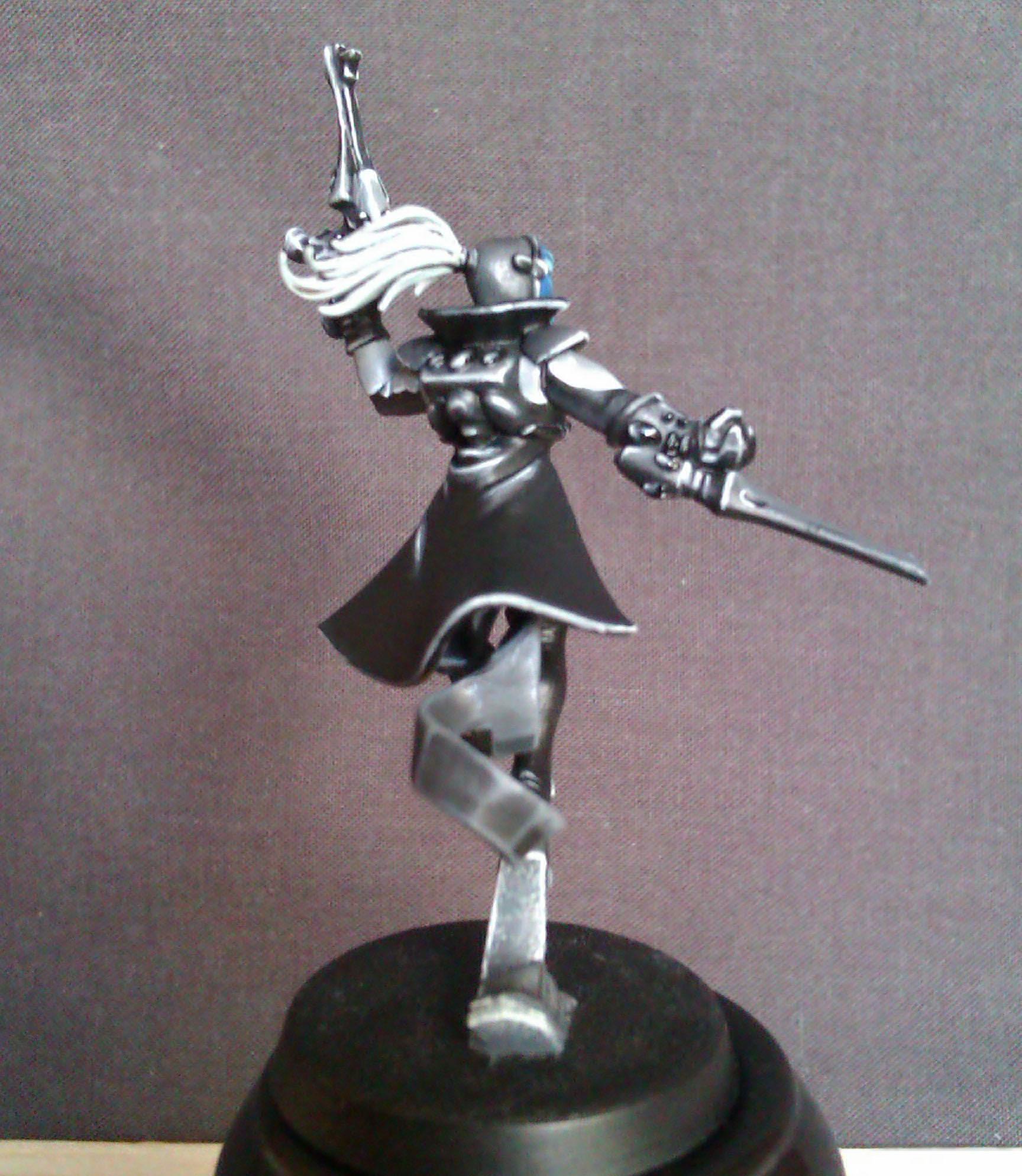 Eldar, Greyscale, Harlequins, Warhammer 40,000