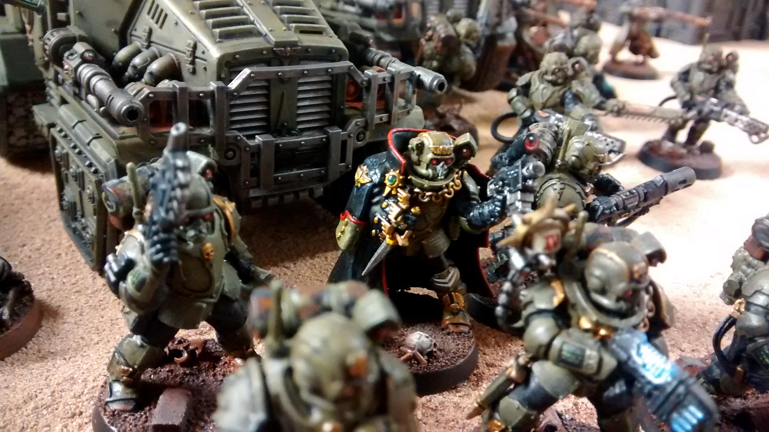 Assassin, Commissar, Conversion, Imperial Knight, Scions, Skitarii, Tempestus Scions