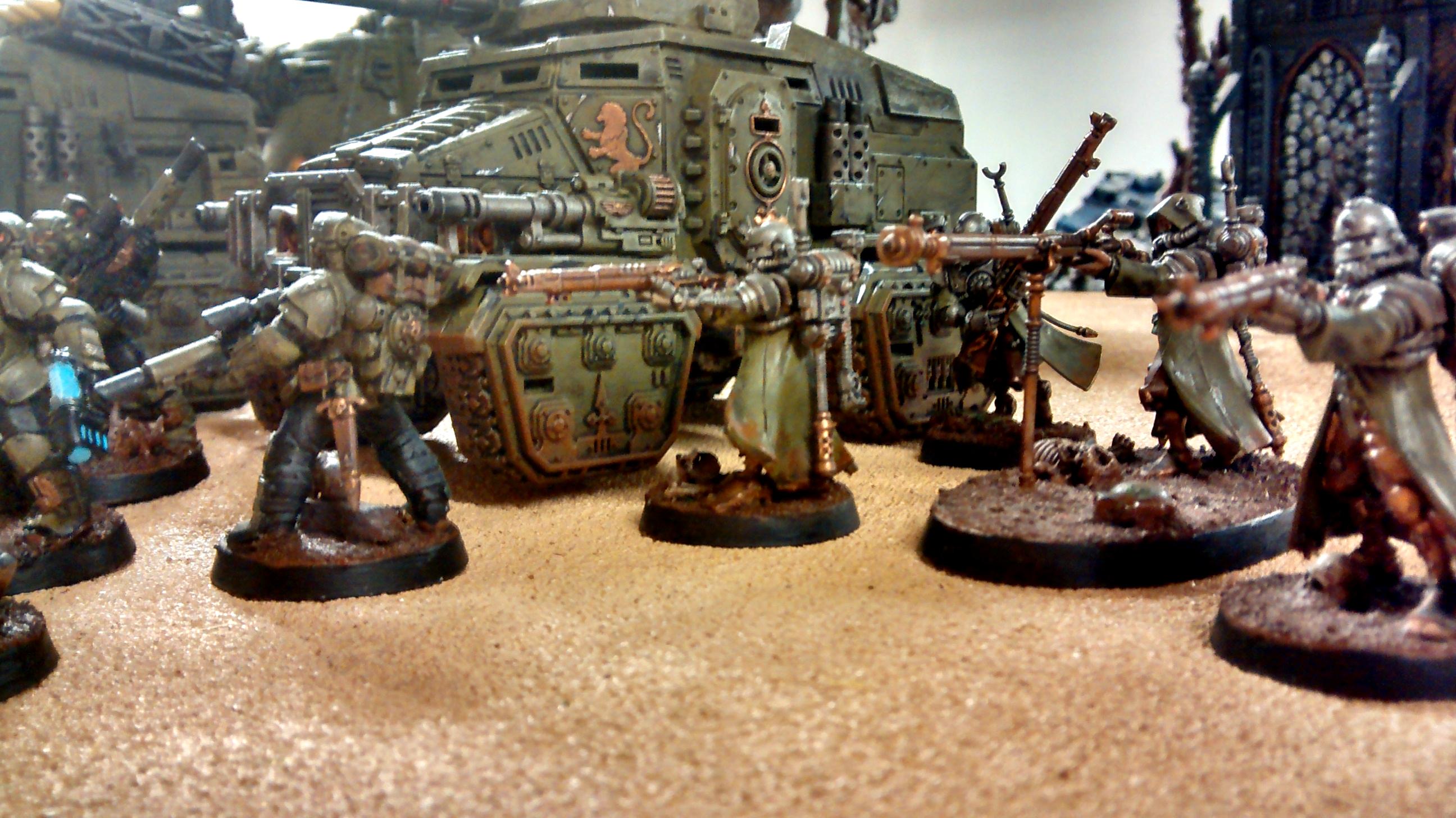 Assassin, Imperial Knight, Scions, Skitarii