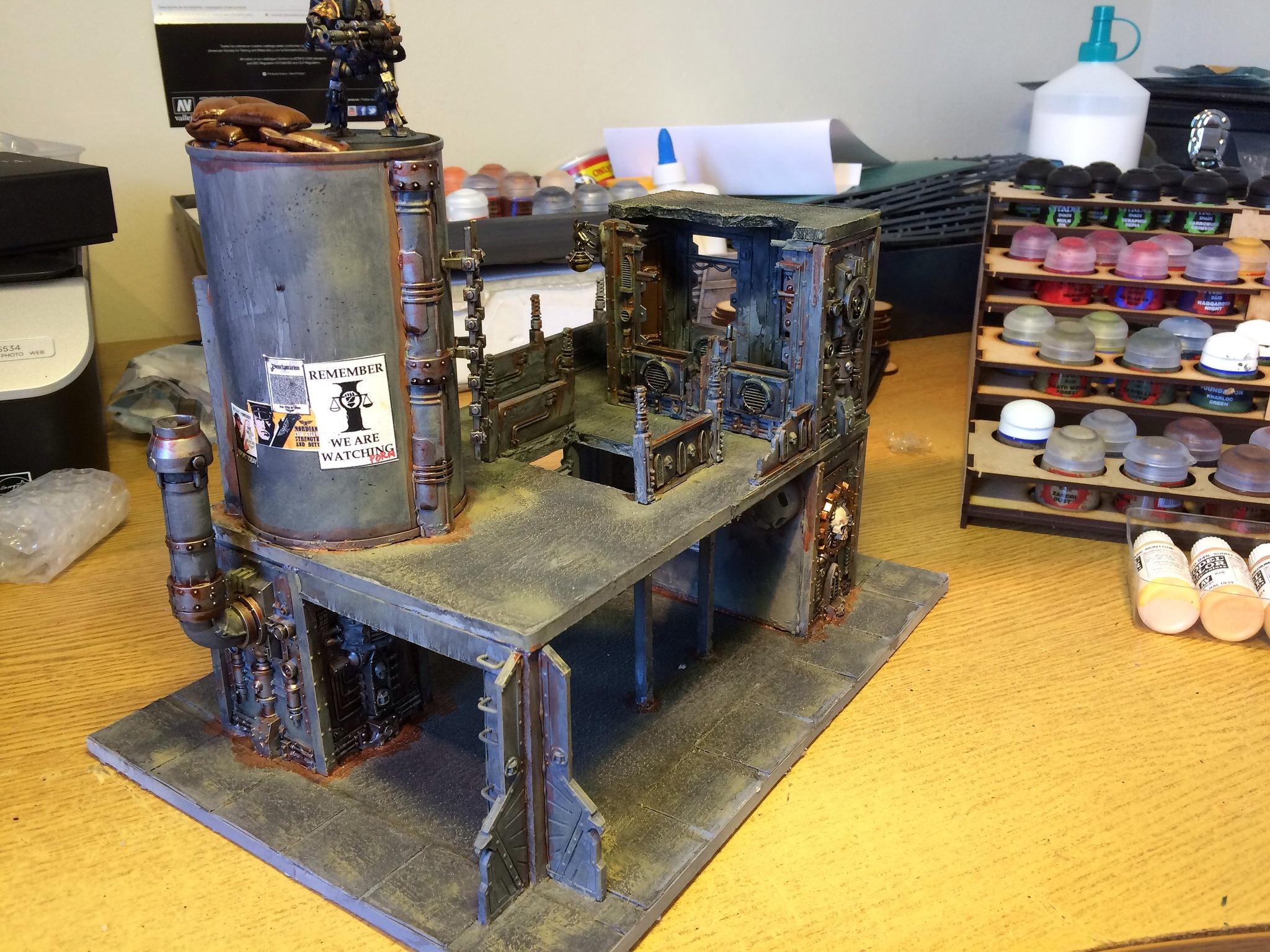 Necromunda Underhive terrain 