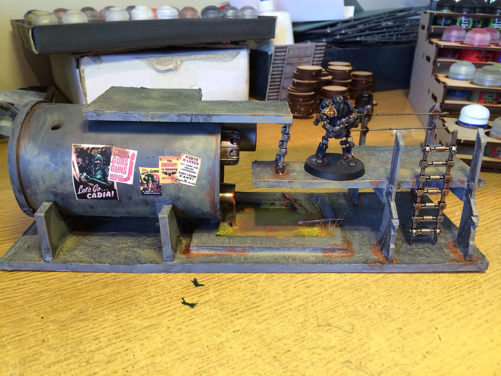 Necromunda Underhive terrain 