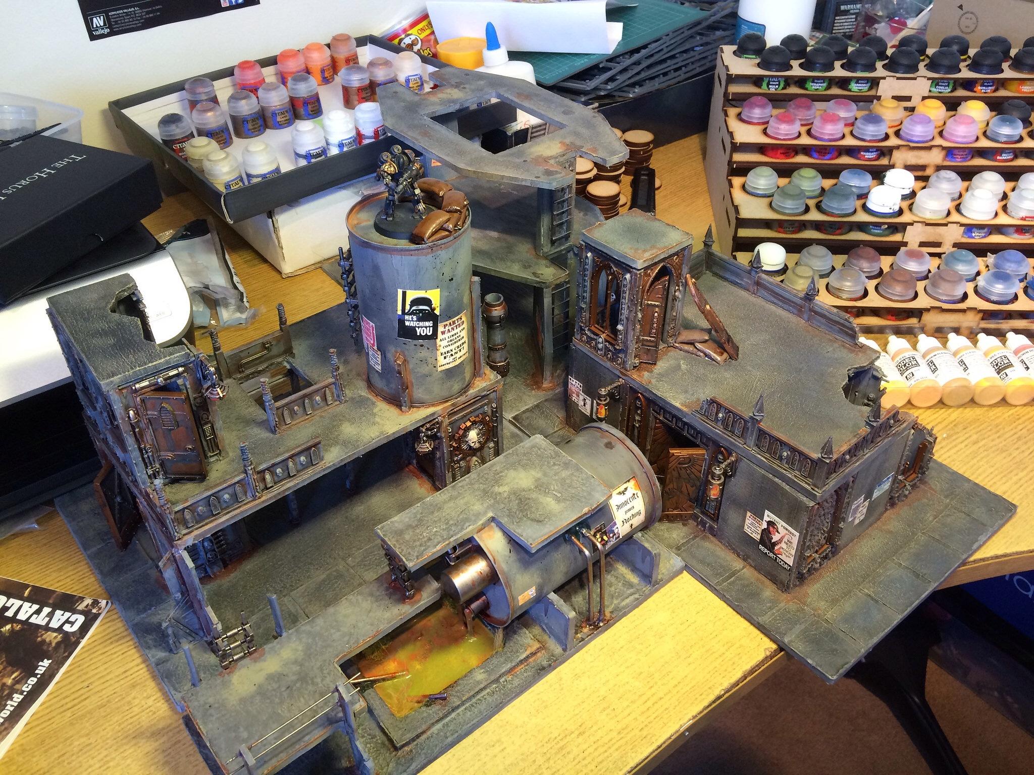Necromunda Underhive terrain 