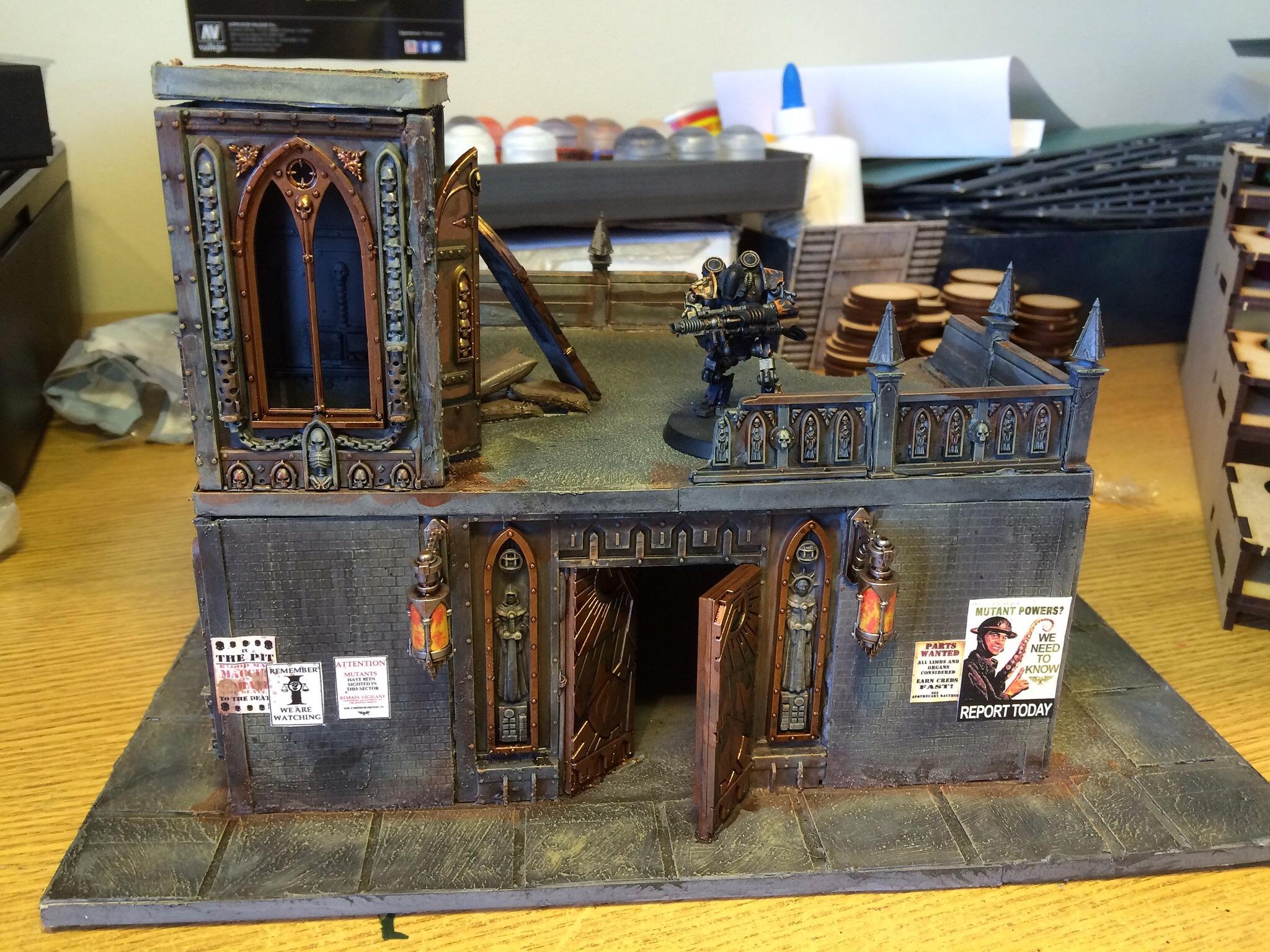 Necromunda Underhive terrain 