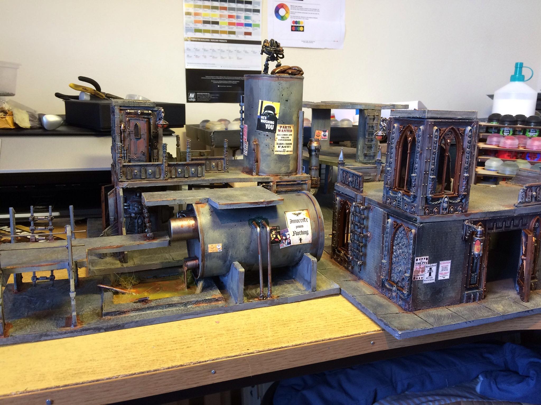 Terrain, Necromunda Underhive terrain 