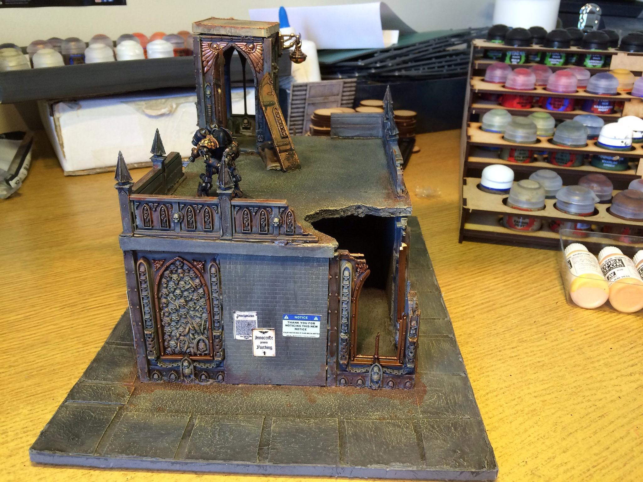 Necromunda Underhive terrain 