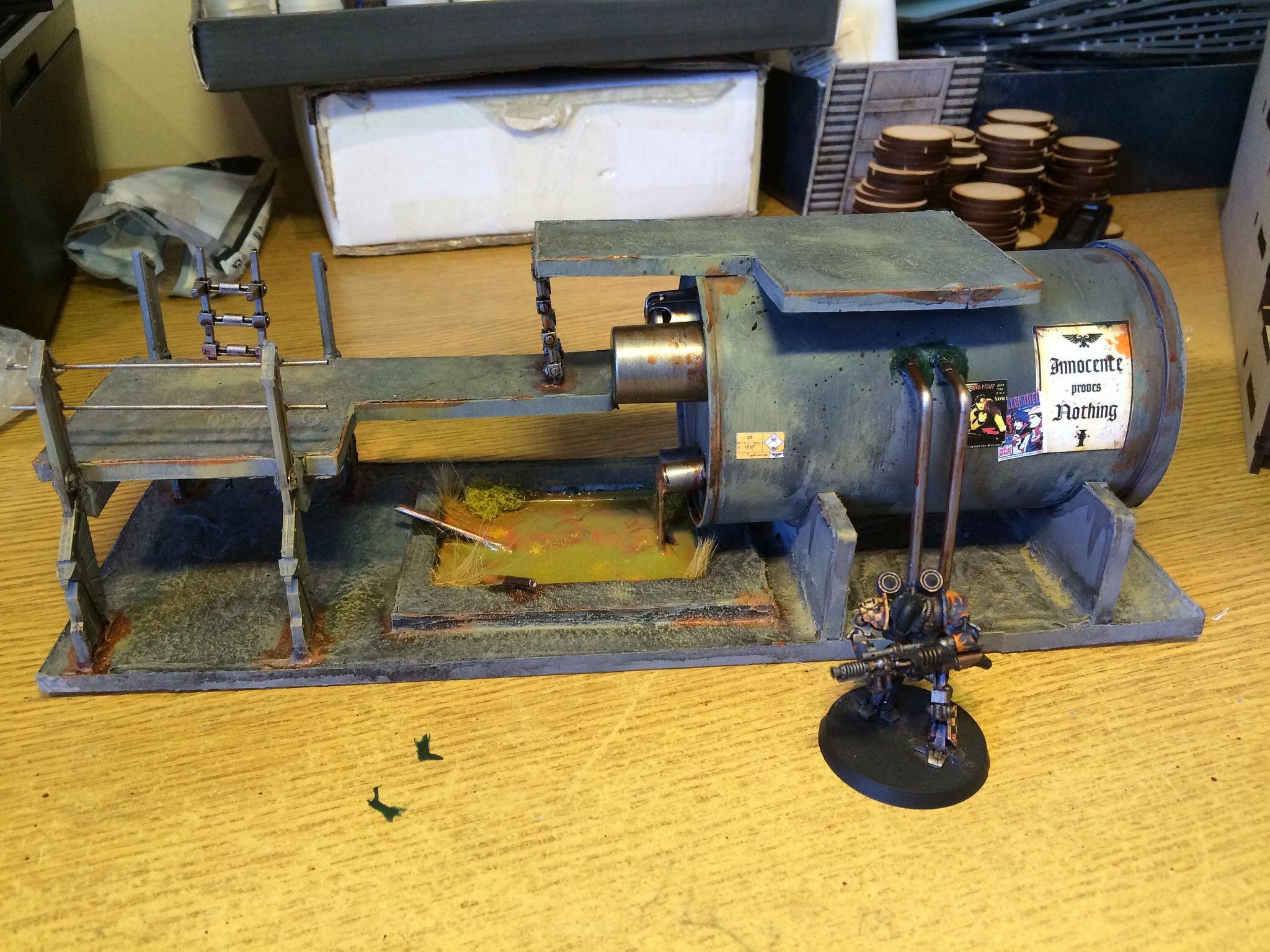 Necromunda Underhive terrain 