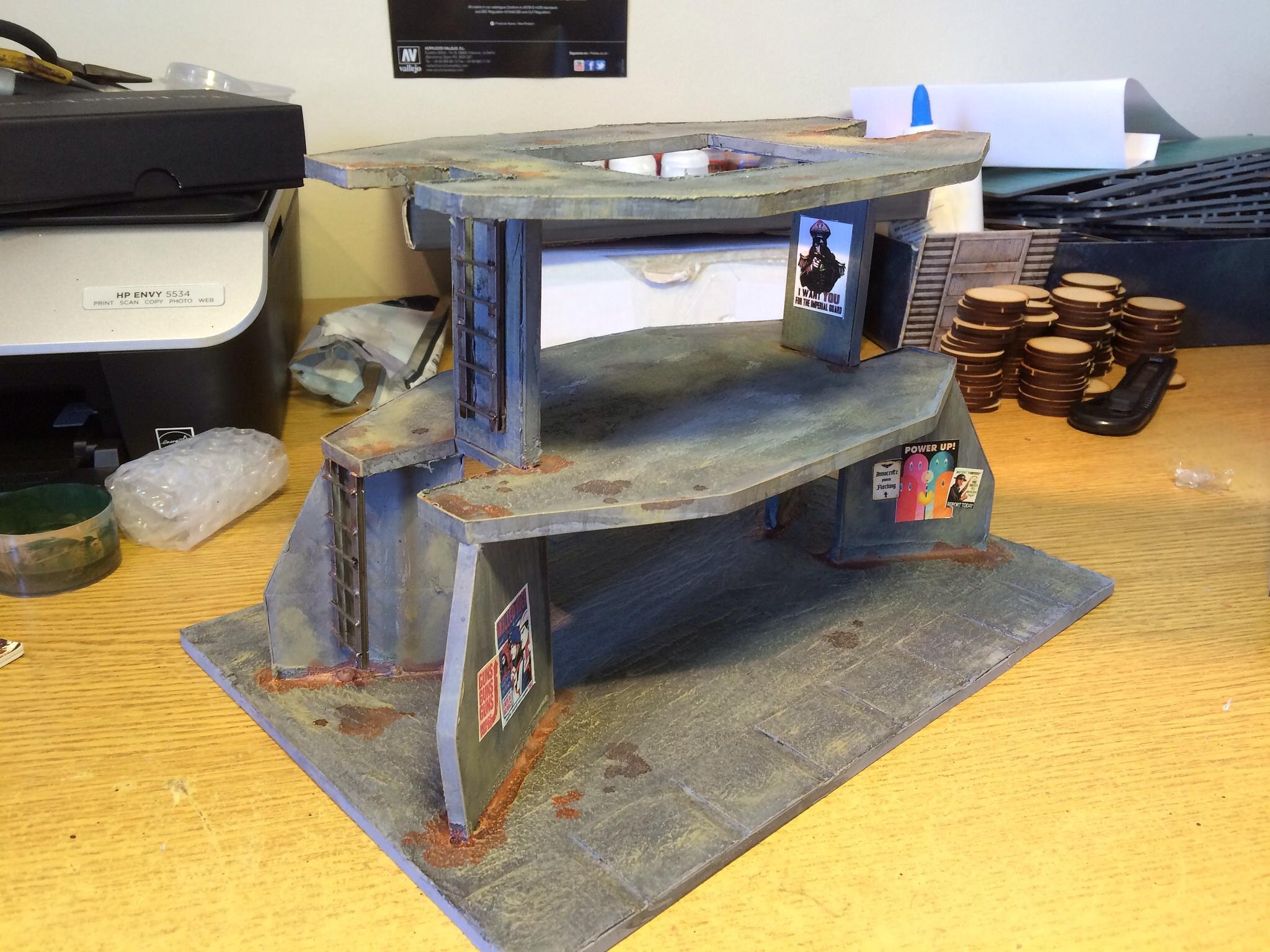 Necromunda Underhive terrain 