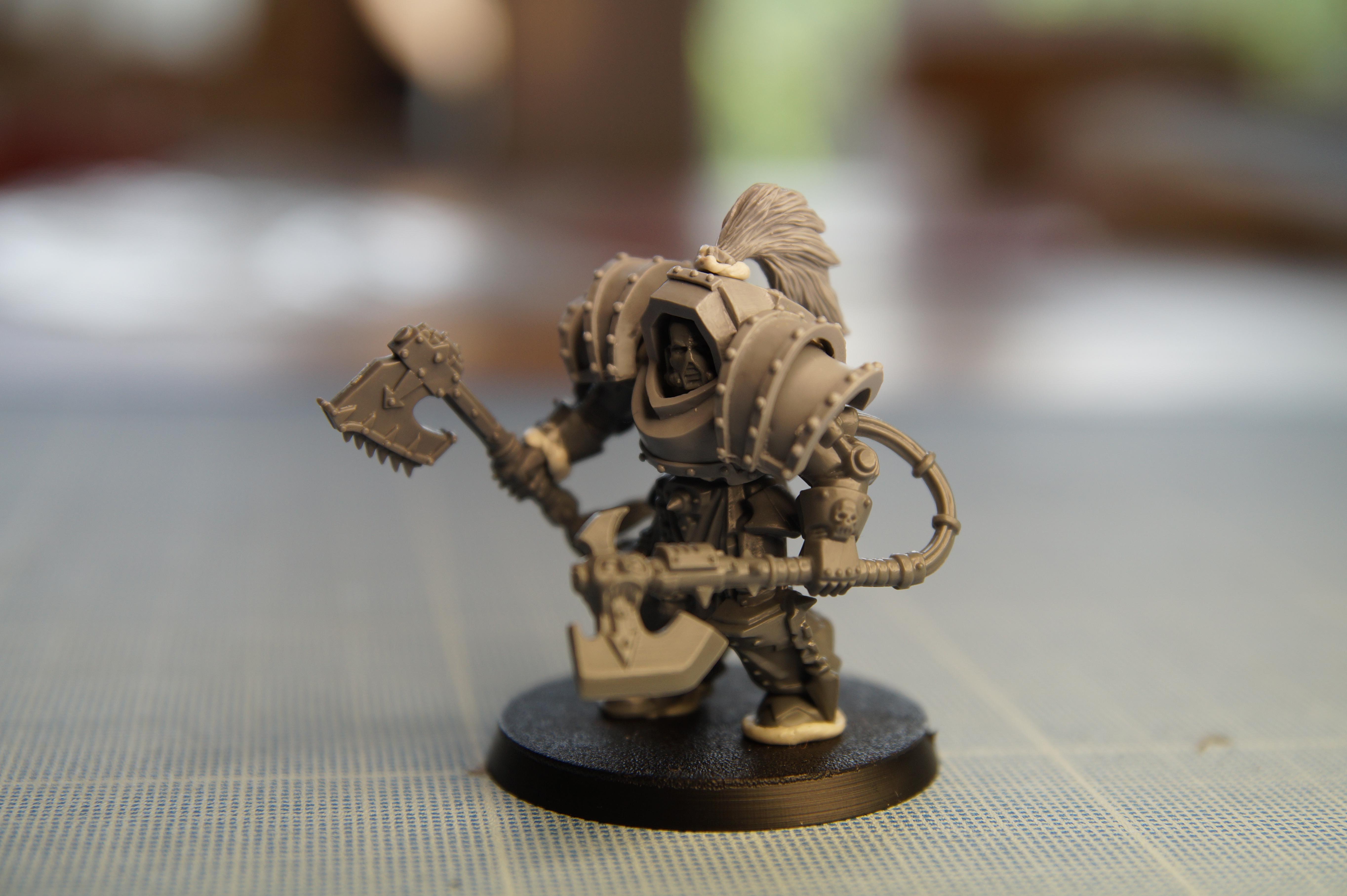 Chaos, Chaos Space Marines, Lord, Terminator Armor