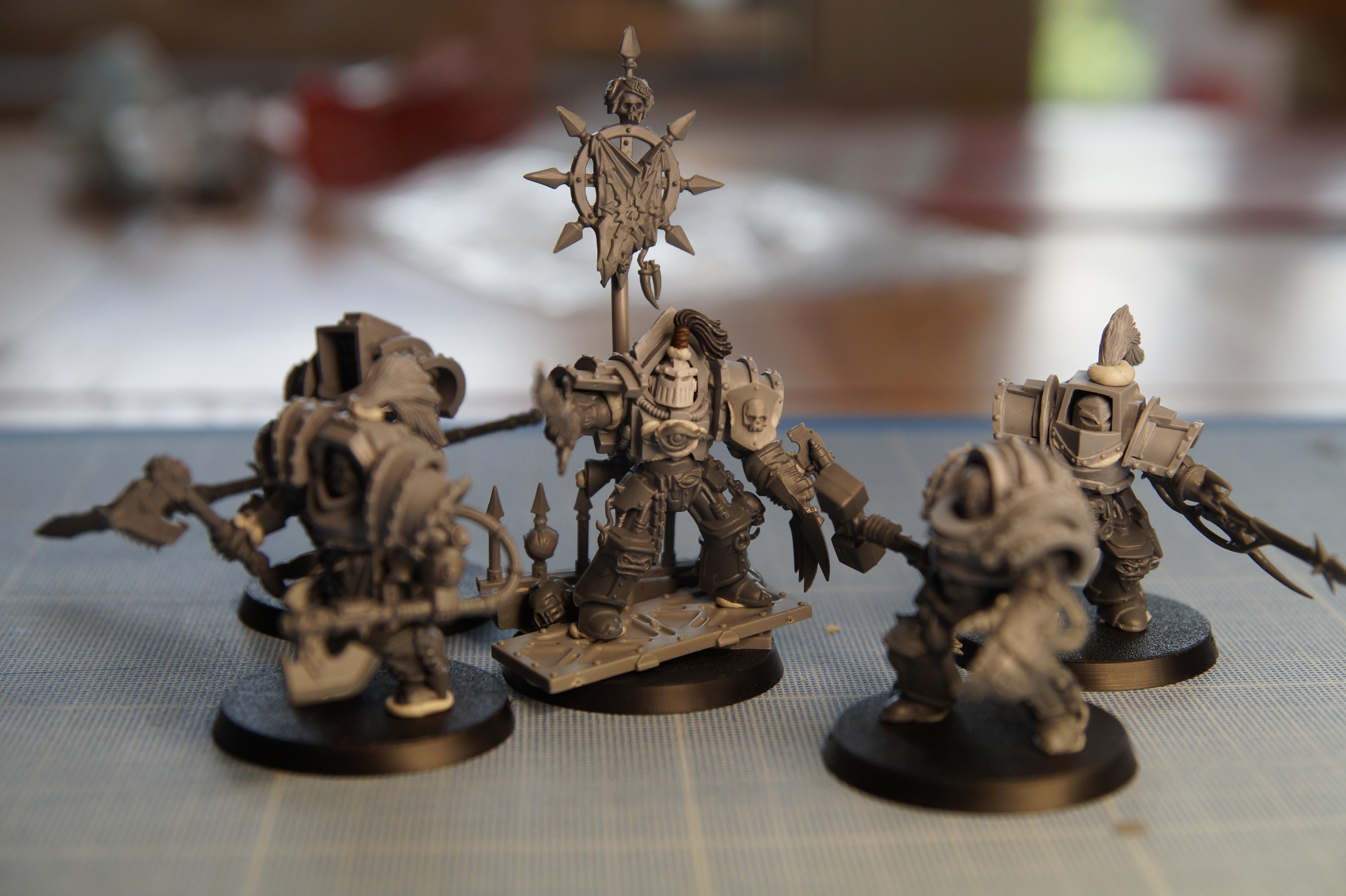 Chaos, Chaos Space Marines, Lord, Terminator Armor