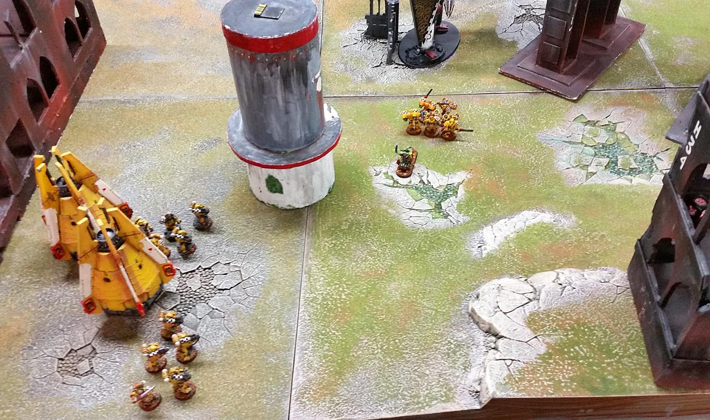 Alpha-strike aftermath