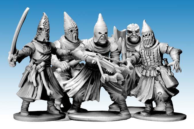 Chaos, Cultists, Frostgrave, Mordheim, Necromunda, Plastic