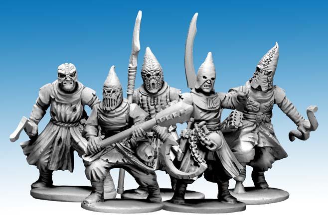 Chaos, Cultists, Frostgrave, Mordheim, Necromunda, Plastic