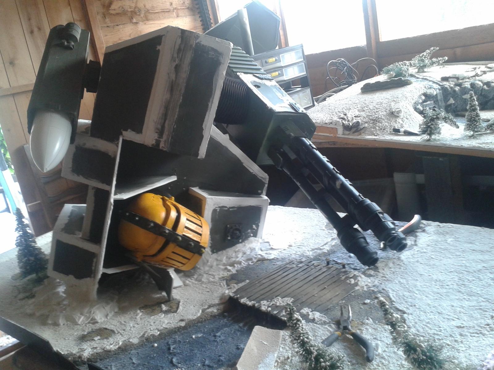 Destroyed, Fall, Ruin, Terrain, Titan, Warlord, Wrecked