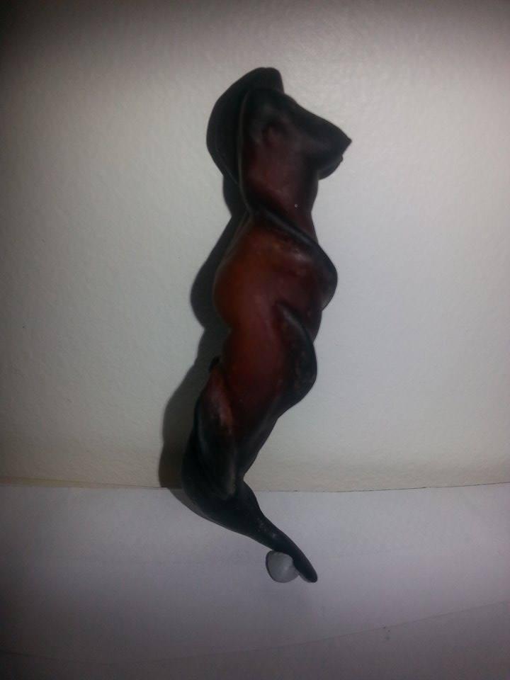 This is literally my first time sculpting a human form, there was going to be actual legs, but it was just too difficult to keep them symmetrical