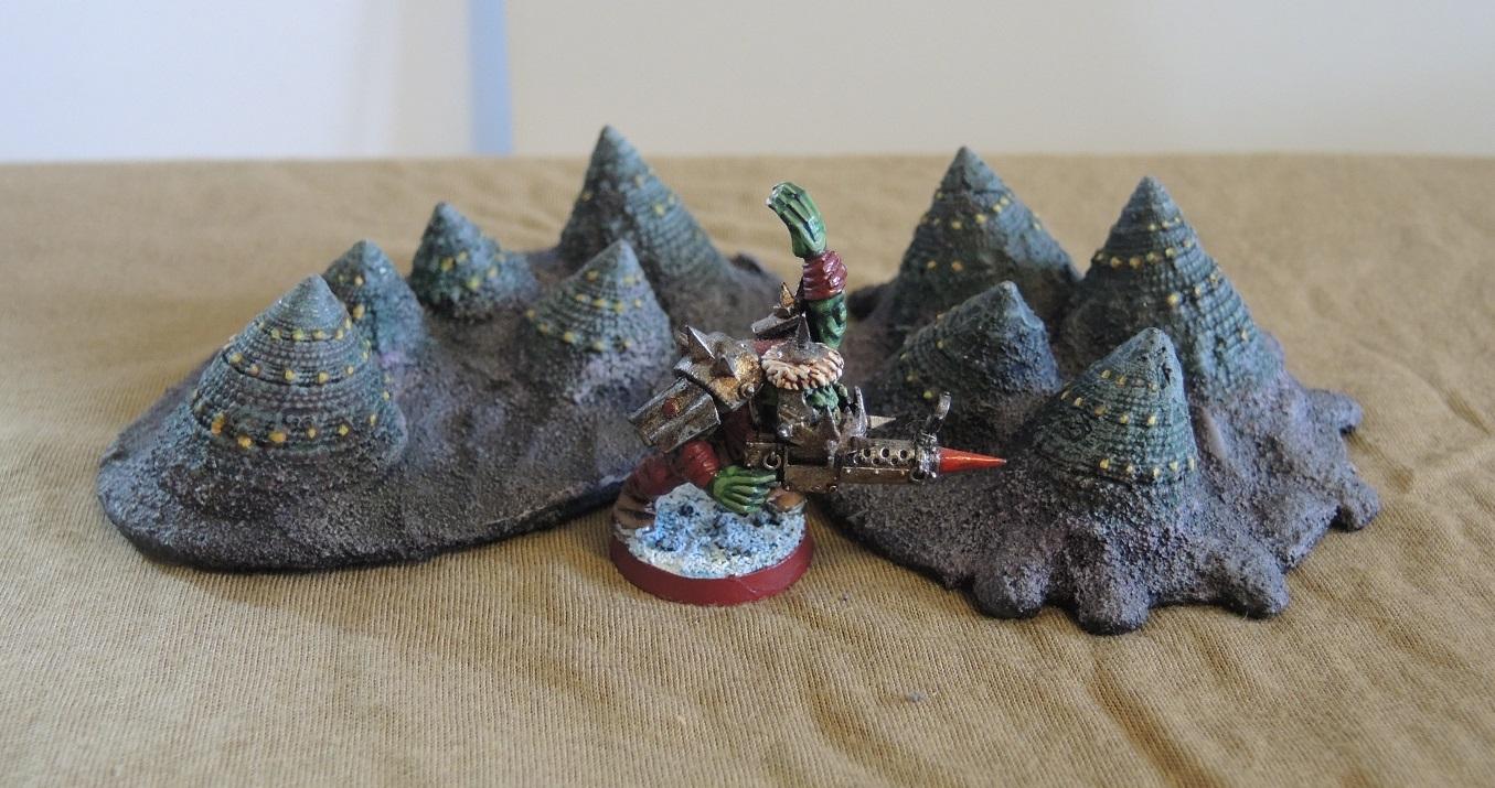 Alien, Custom, Infinity, Jungle, Paradiso, Ruins, Scratch Build, Terrain, Waaazag, Warhammer 40,000, Warhammer Fantasy