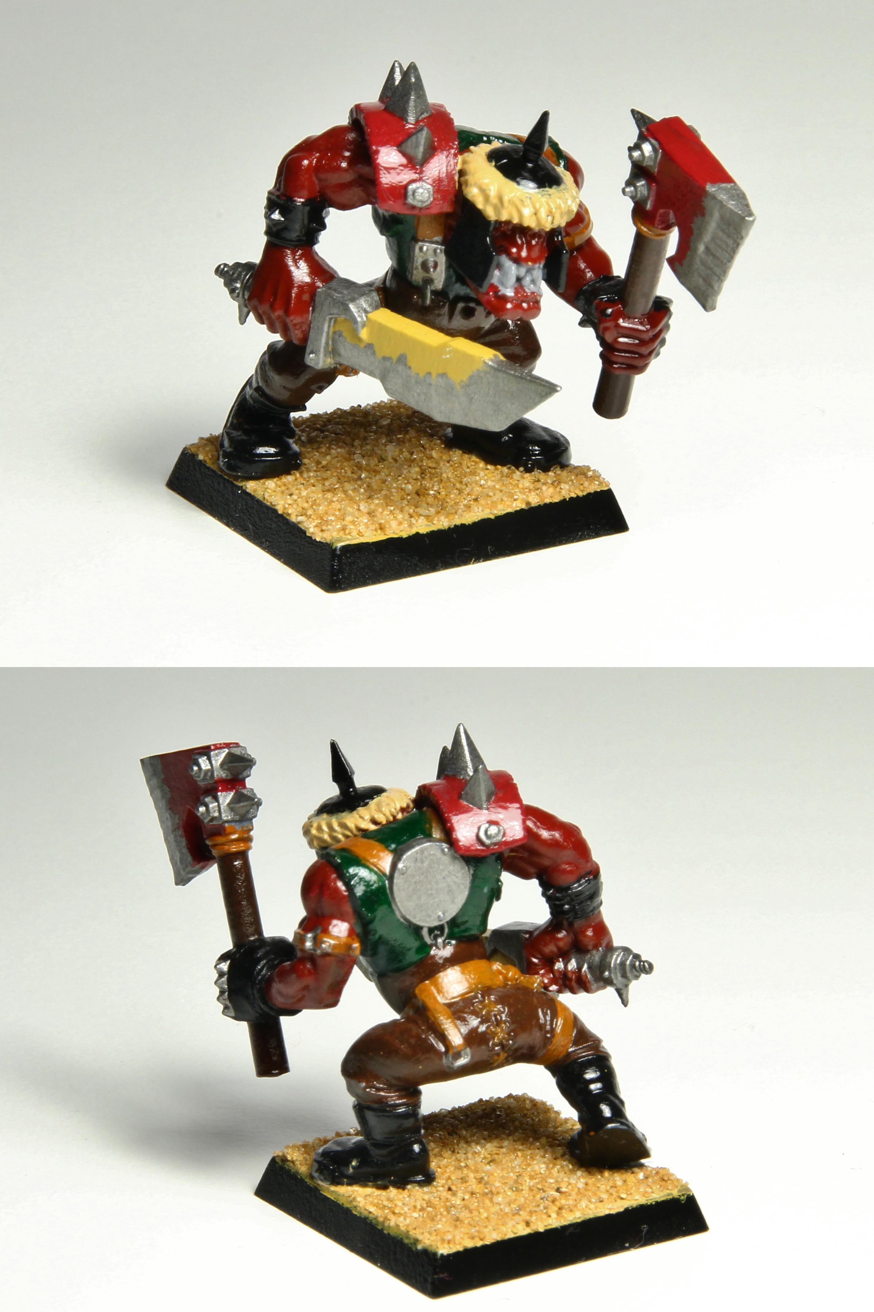 Big Shoota, Nob, Ork Mobs, Red Ork, Trukk Boyz