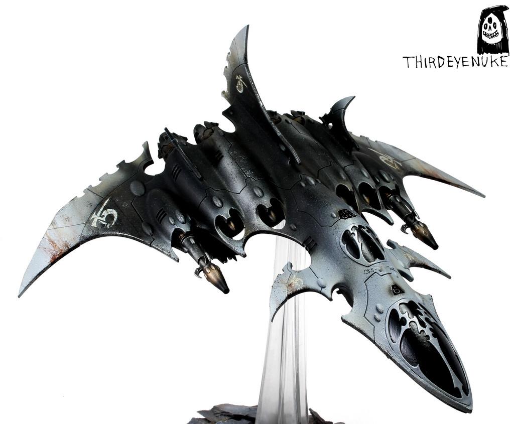Dark Eldar, Thirdeyenuke, Voidraven Bomber, Warhammer 40,000