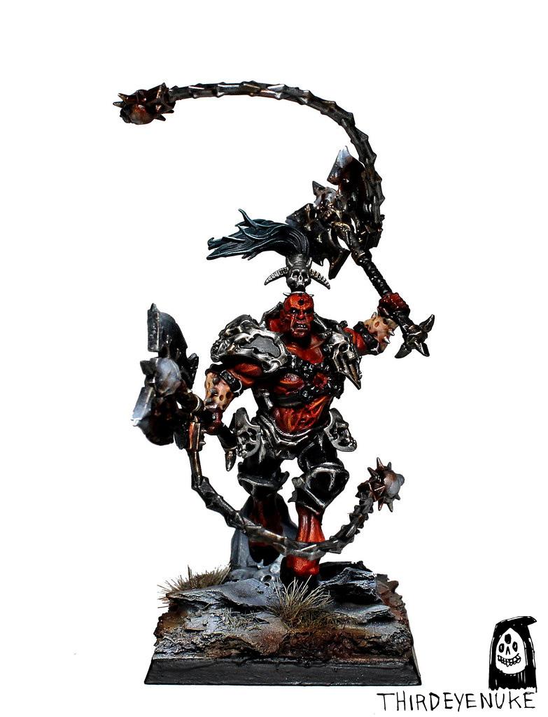 Skarr Bloodwrath, Thirdeyenuke, Warhammer Fantasy, Warriors Chaos