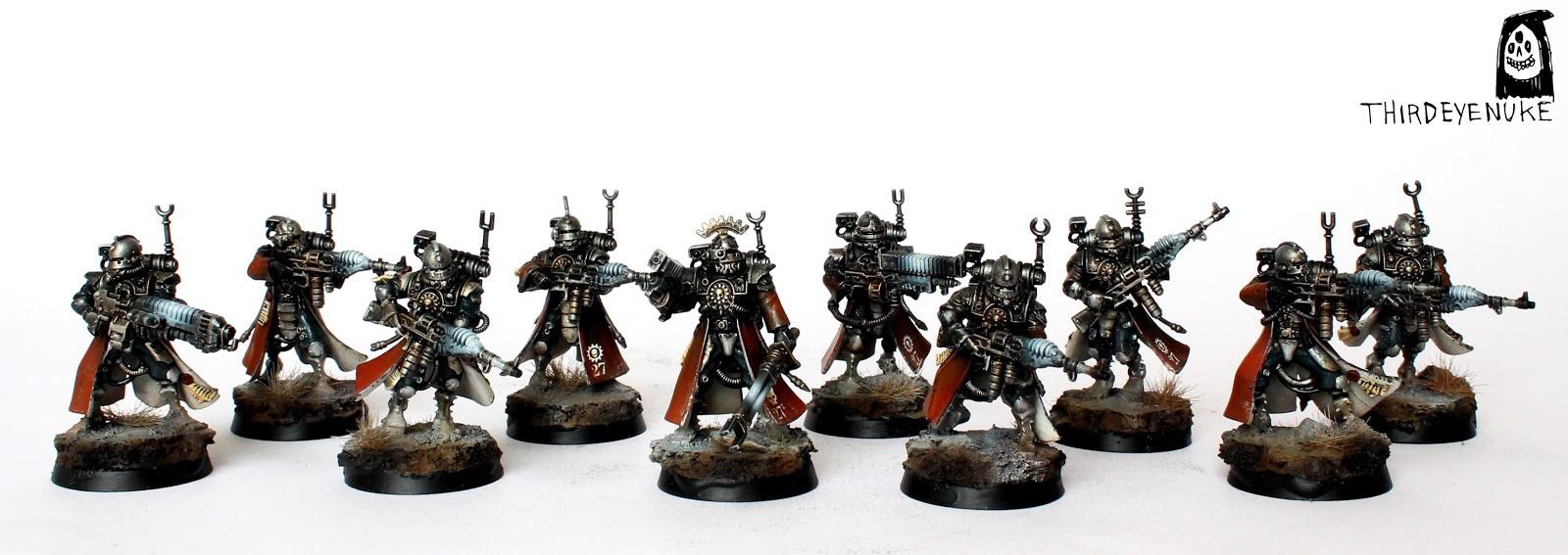 Adeptus Mechanicus, Skitarii, Thirdeyenuke, Vanguard, Warhammer 40,000, Warhammer Fantasy