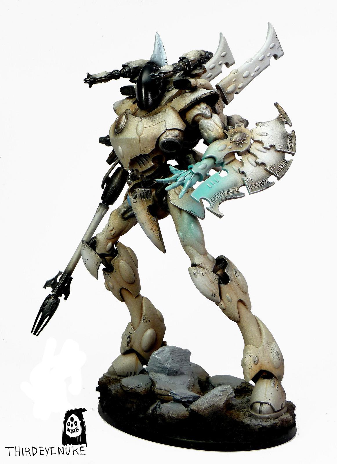 Eldar, Thirdeyenuke, Warhammer 40,000, Warhammer Fantasy, Wraithknight