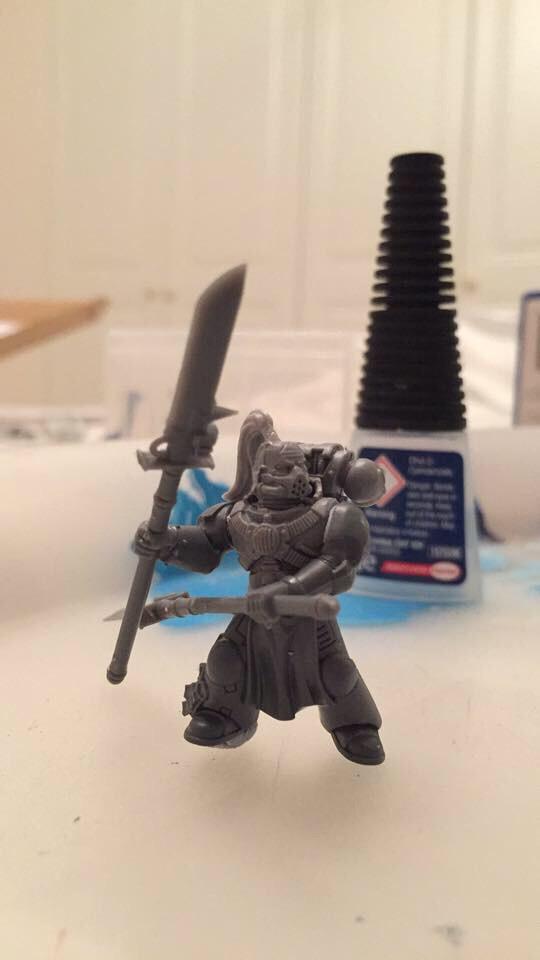Deathwatch Kill Team Veteran White Scars Sergeant WIP