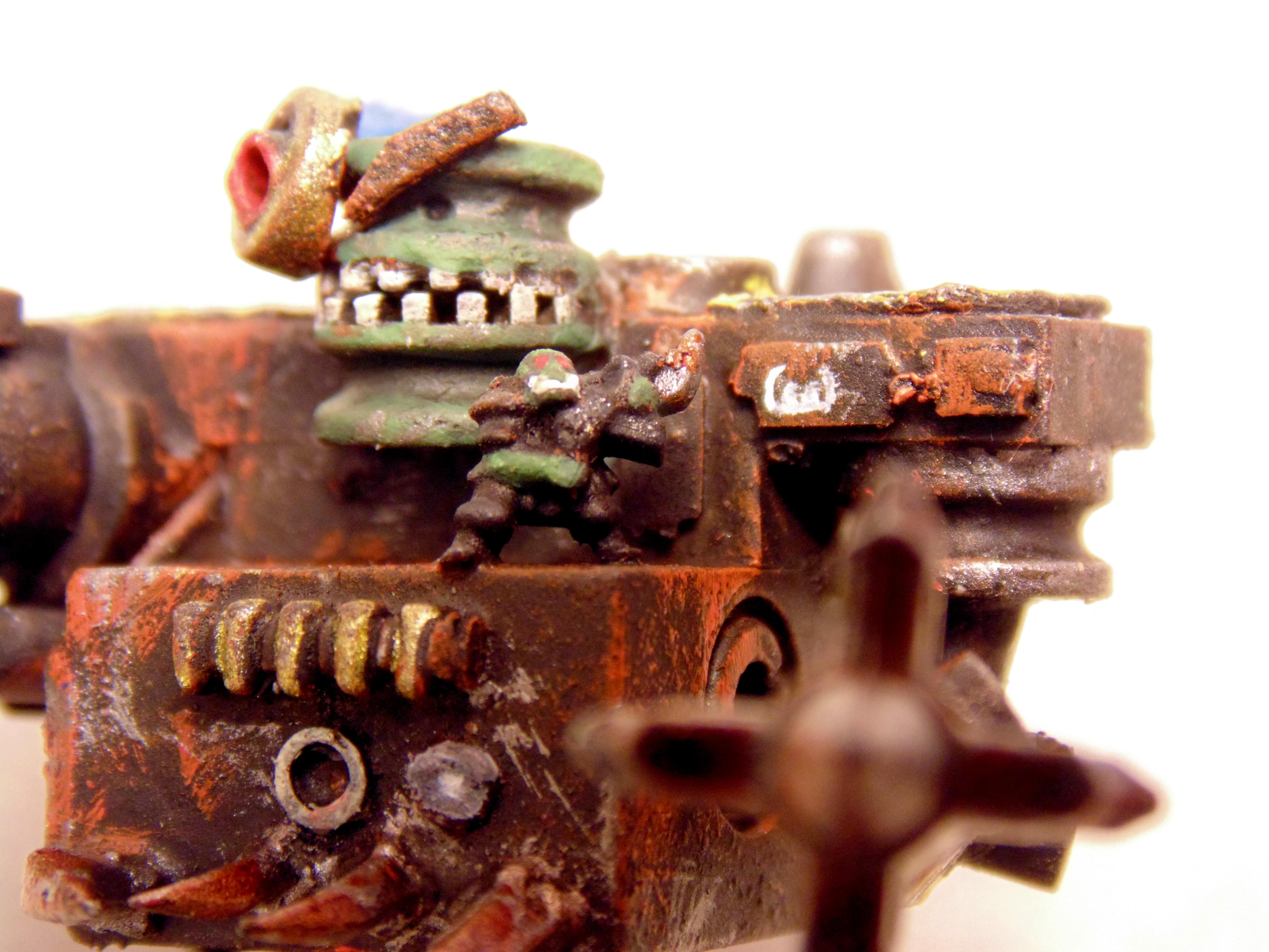 6mm, Army, Conversion, Epic, Gargant, Green, Mob, Nob, Oldhammer, Orks, Scratch, Scratch Build, Stampfa, Stompa, Superstompa, Waaagh, Warhammer 40,000