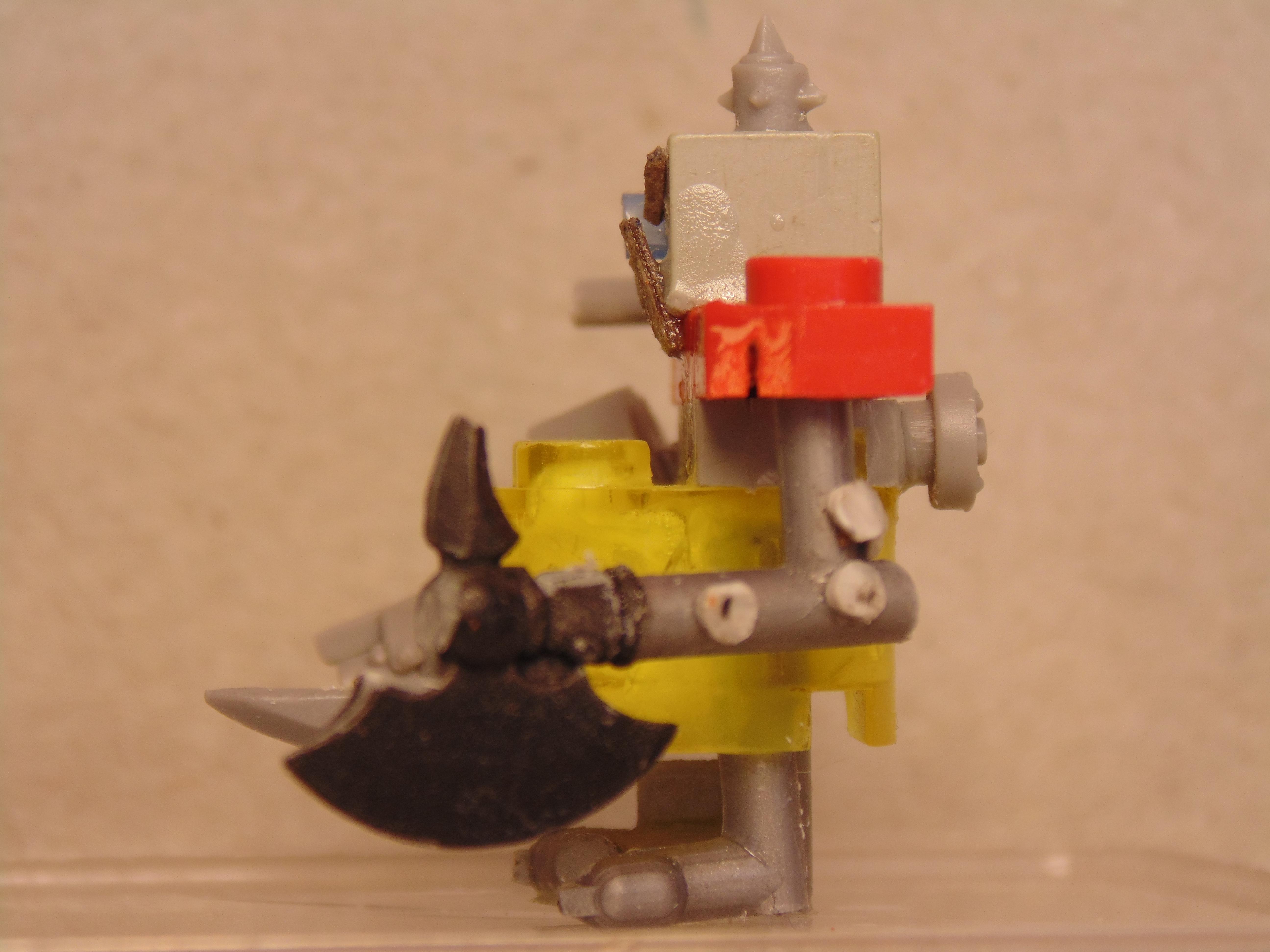 6mm, Army, Conversion, Epic, Gargant, Green, Mob, Nob, Oldhammer, Orks, Scratch, Scratch Build, Stampfa, Stompa, Superstompa, Waaagh, Warhammer 40,000